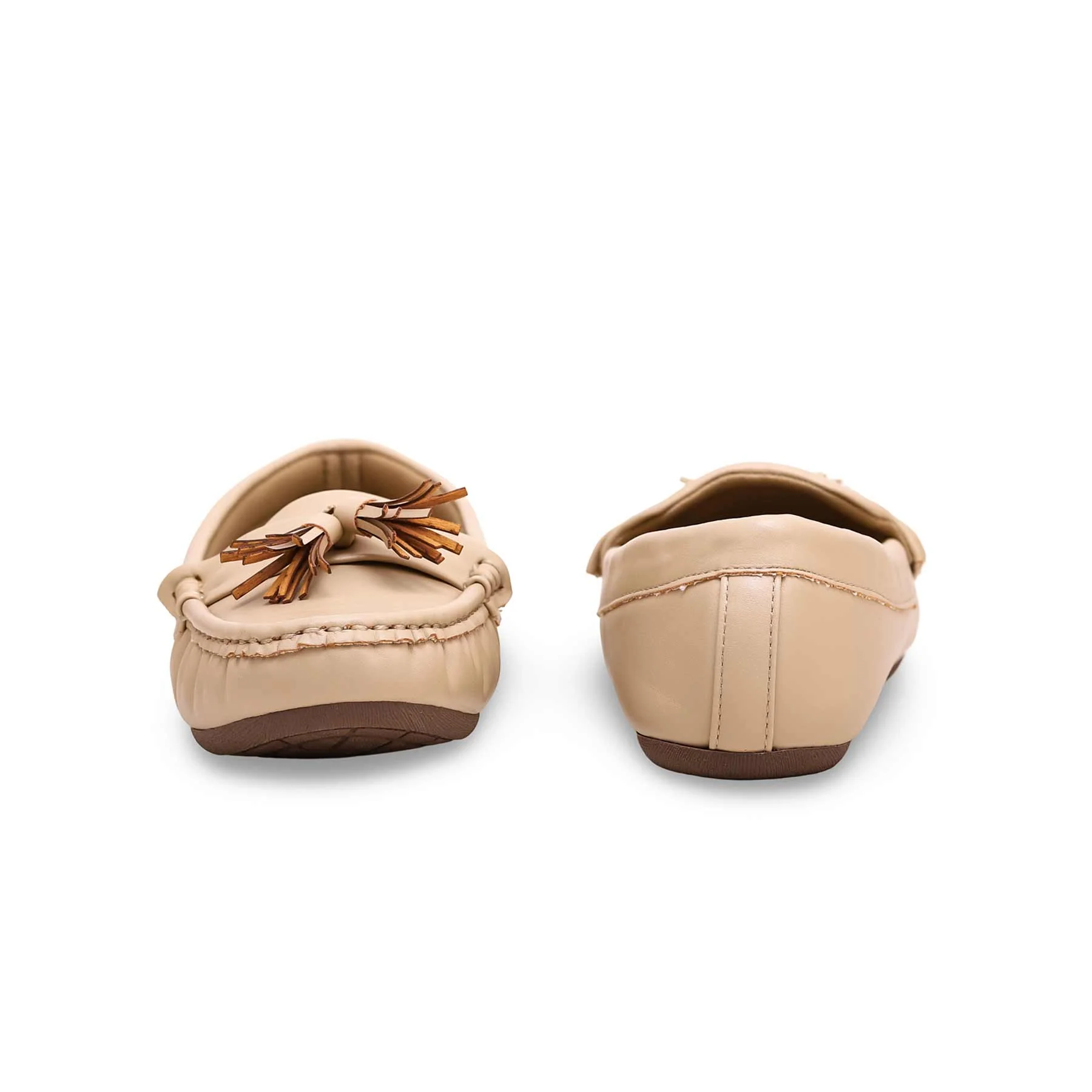 Beige Moccasin WN4385 - Image 3