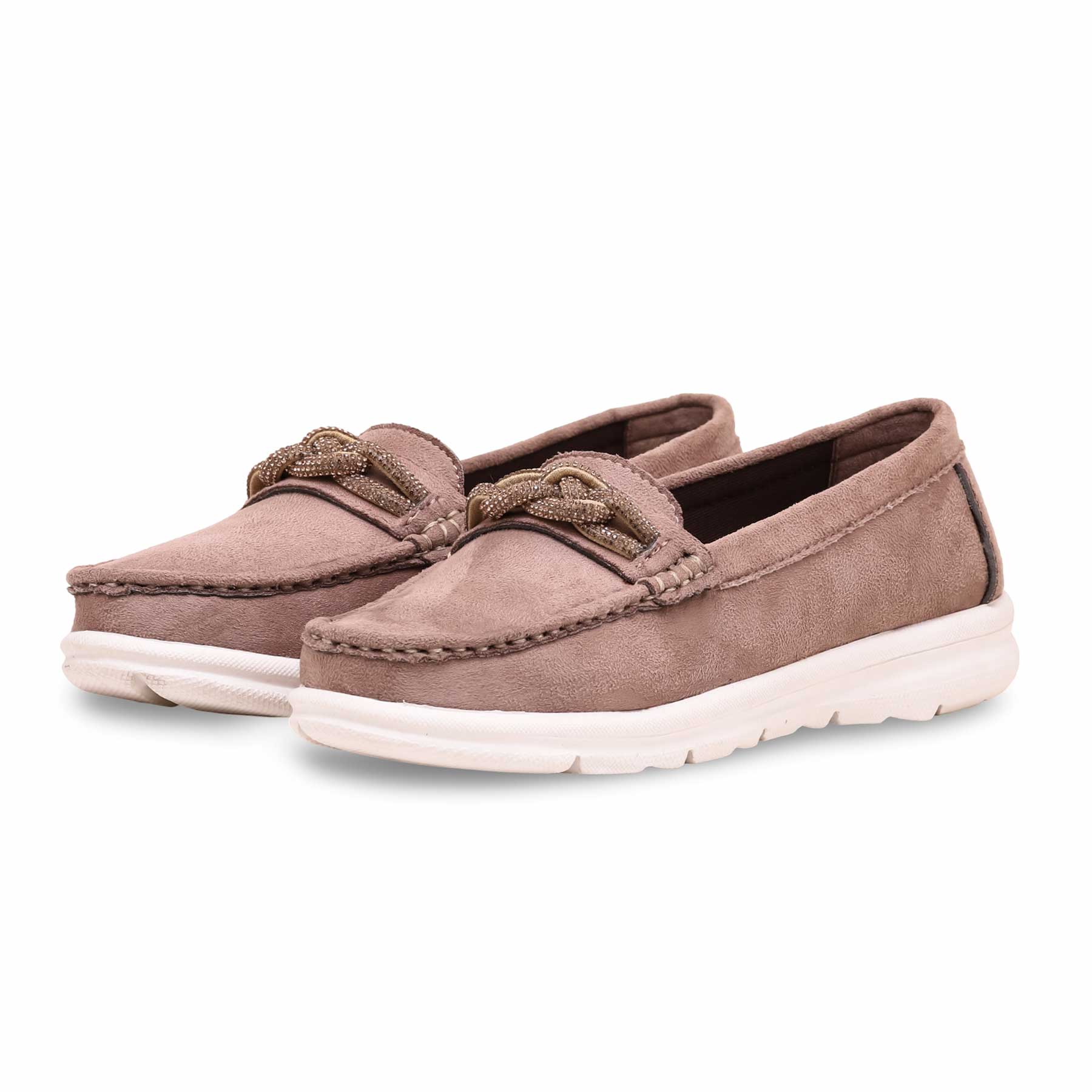 Beige Moccasin WN4422 - Image 2