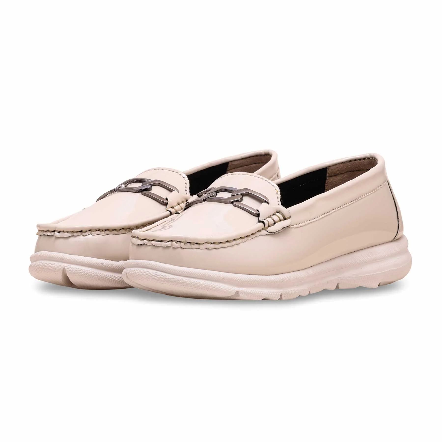 Beige Moccasin WN4426 - Image 2