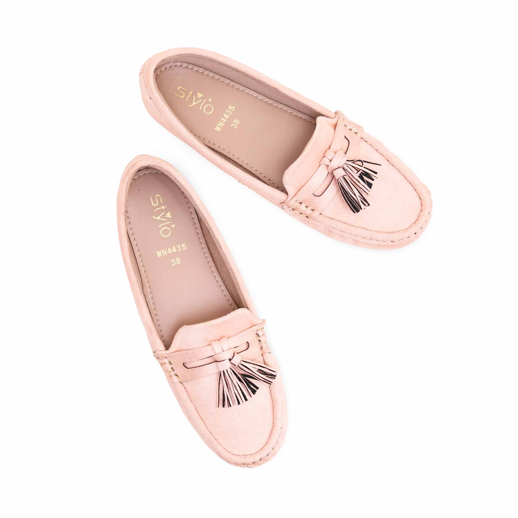 Beige Moccasin WN4435 - Image 5