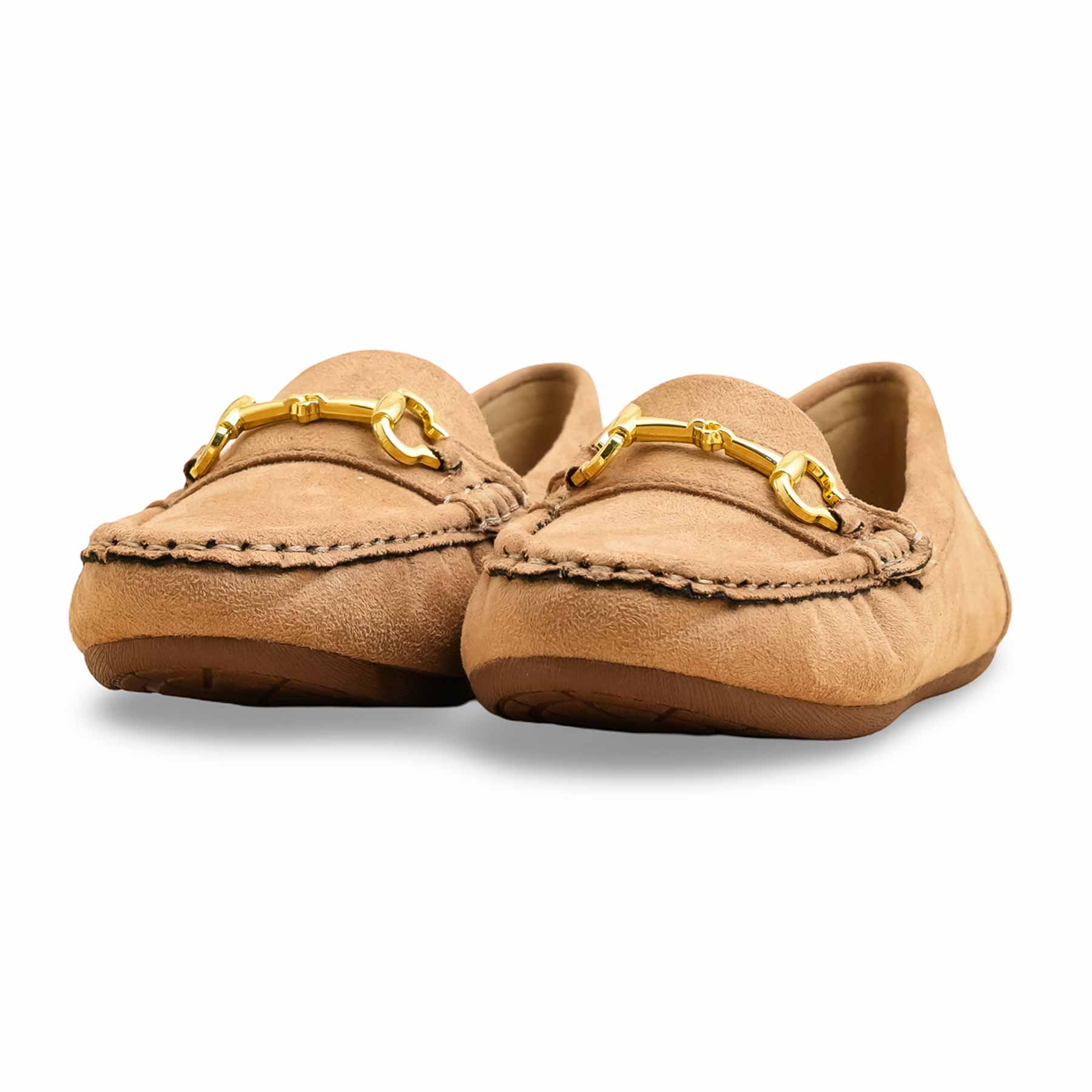 Beige Moccasin WN4466 - Image 3