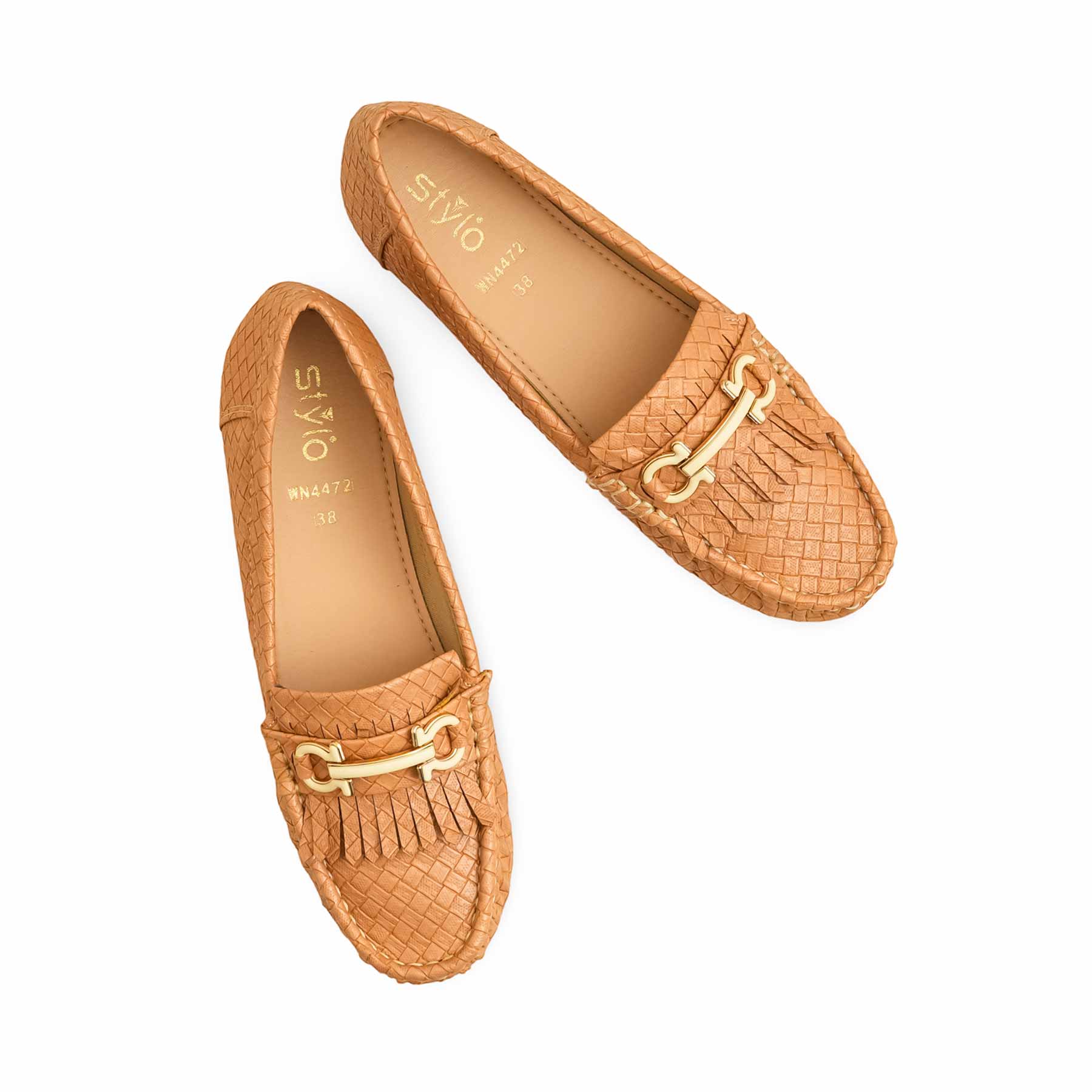Beige Moccasin WN4472 - Image 5