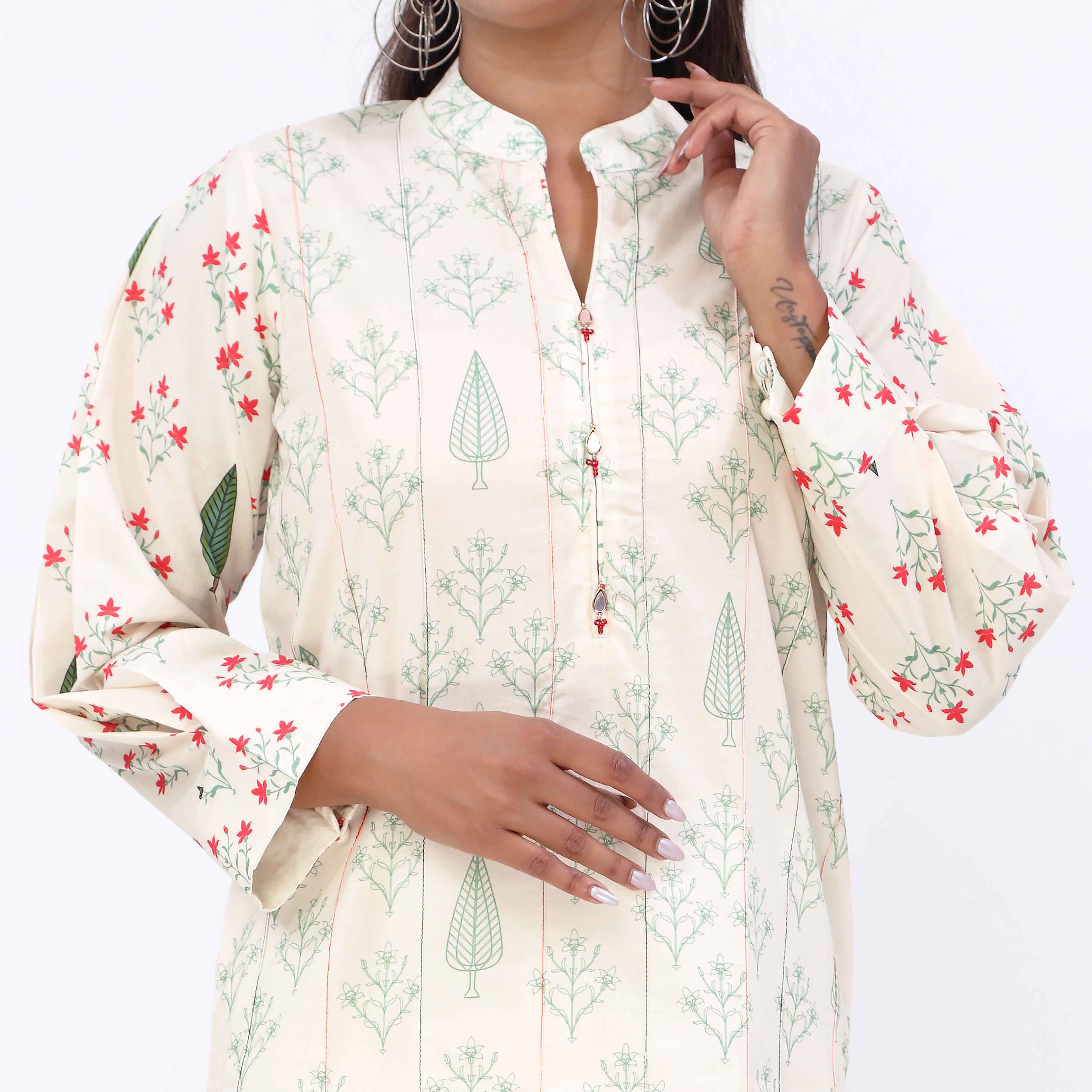 Silkona<br>Printed Shirt PW5145 - Image 2