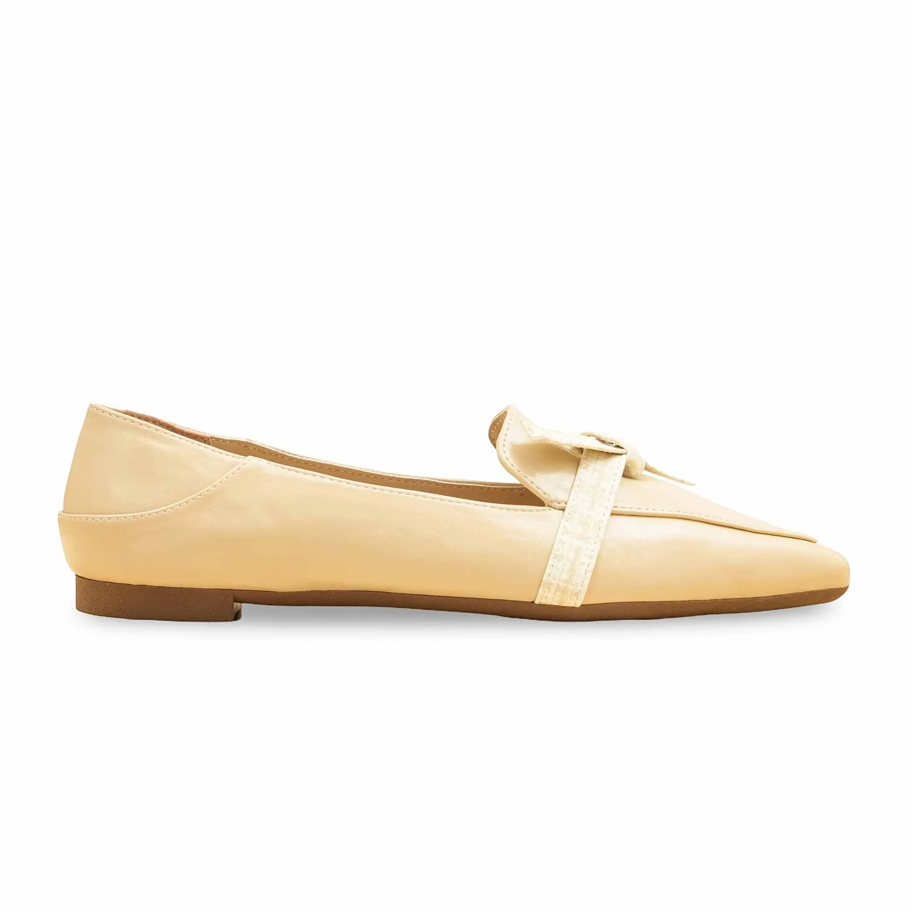 Beige Pumps For Women WN1326 - Image 3