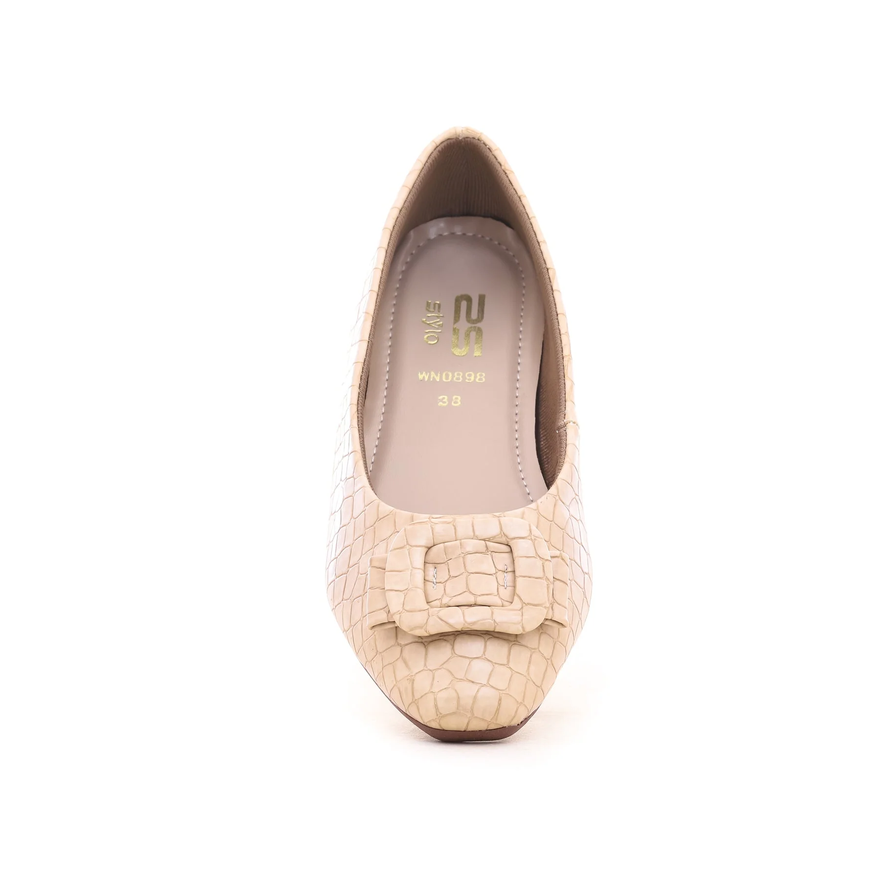 Beige Pumps WN0898 - Image 3