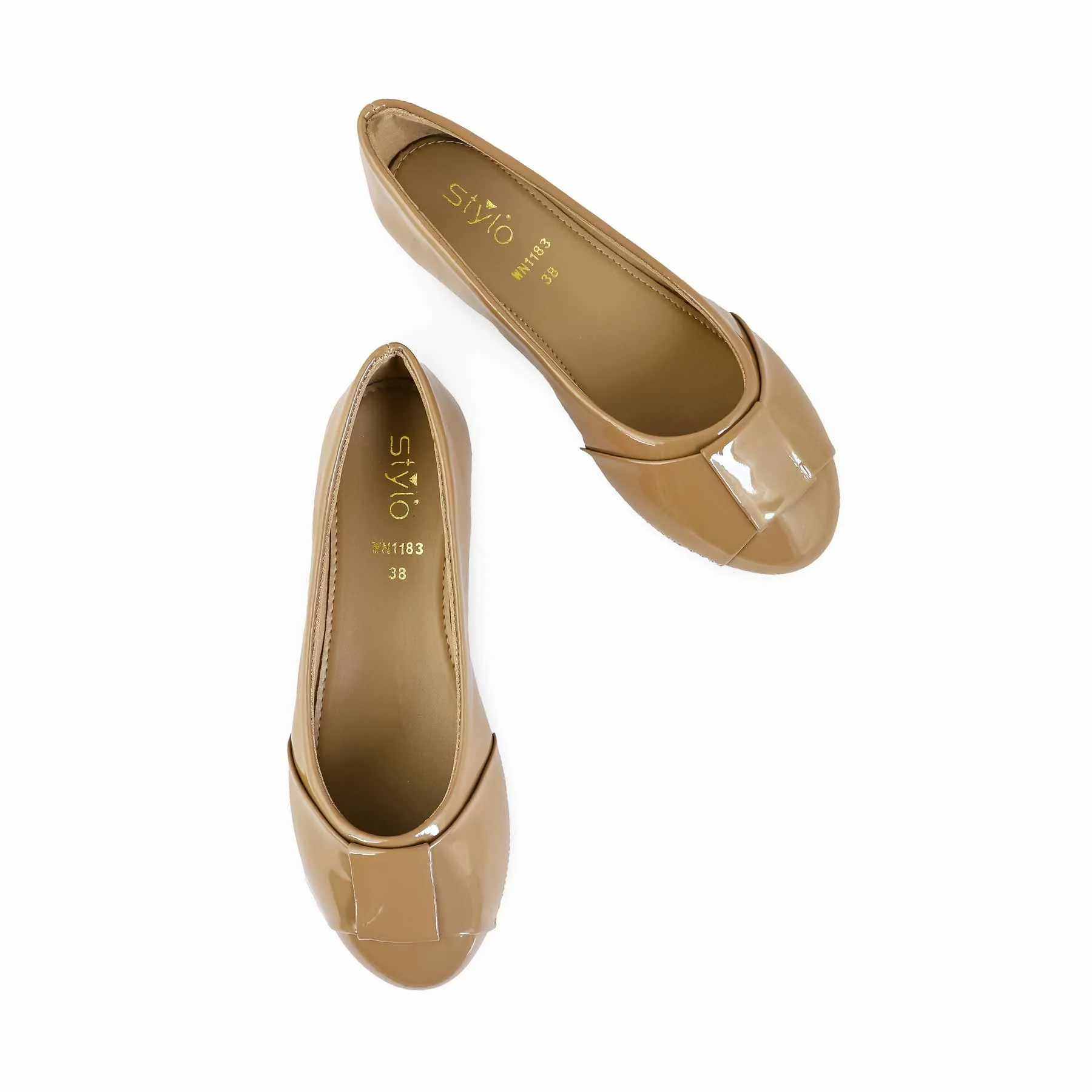 Beige Pumps WN1183 - Image 5