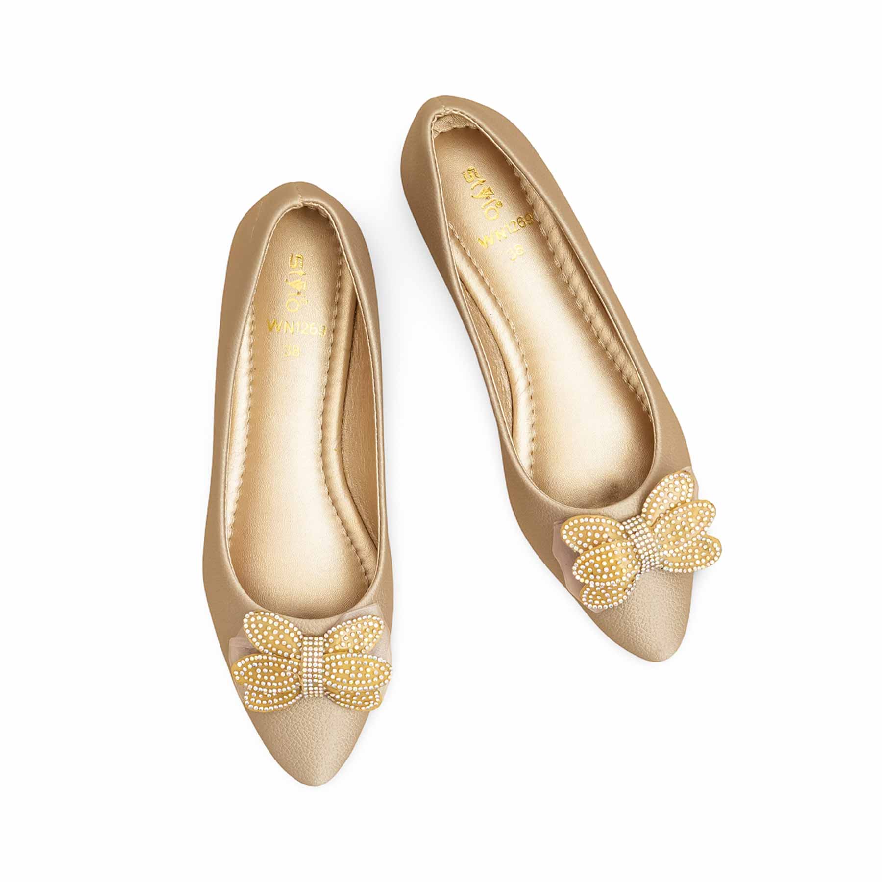 Beige Pumps WN1269 - Image 5