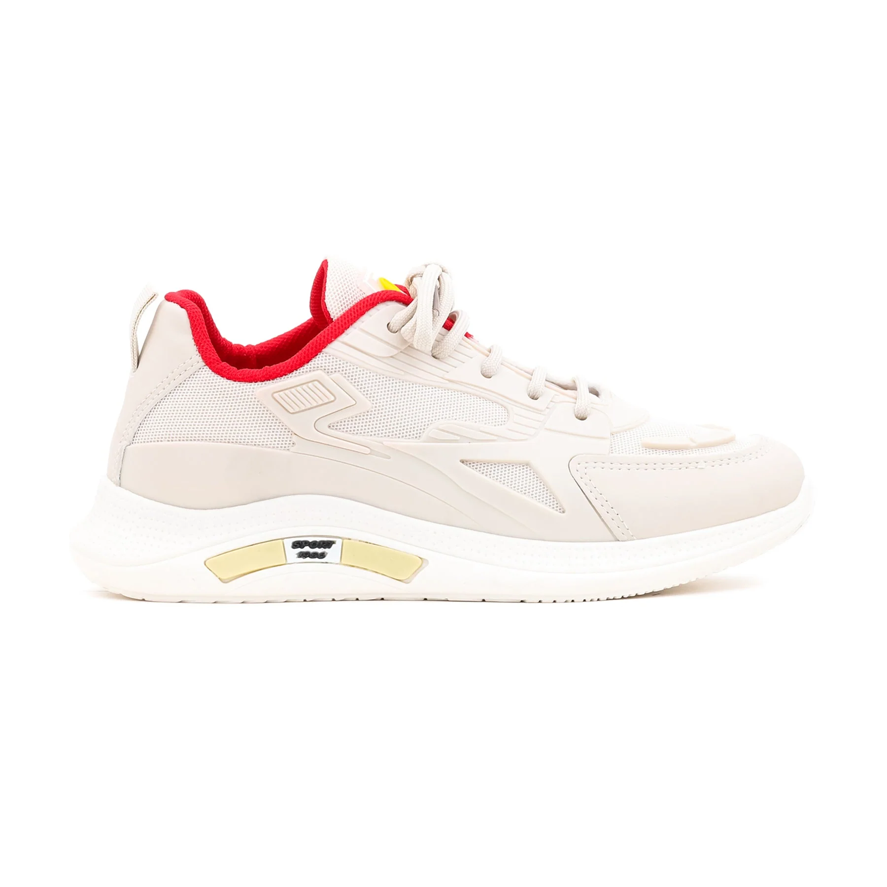 Beige Running Joggers AT8086 - Image 2