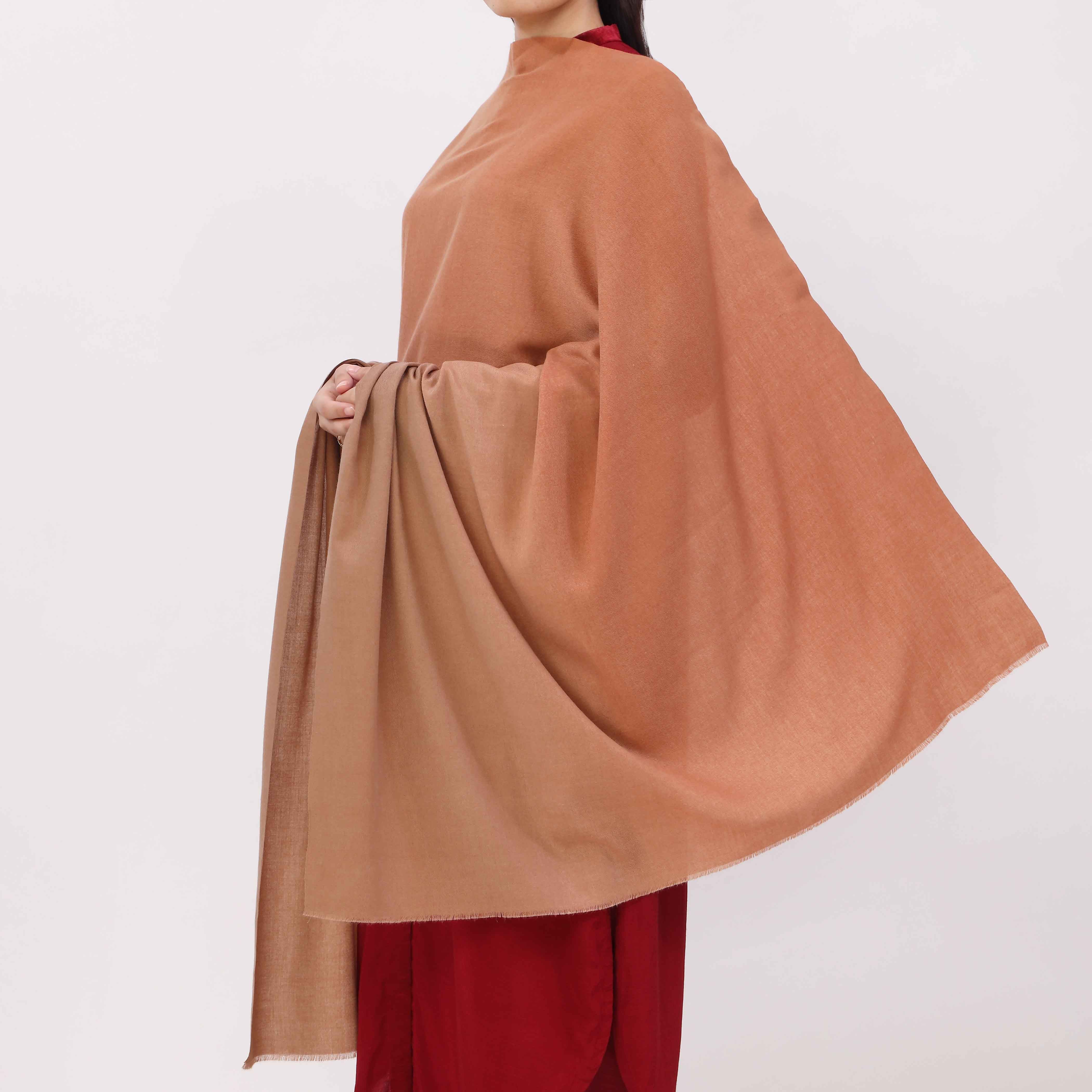 Beige Soft Feel Stole PW5808 - Image 3