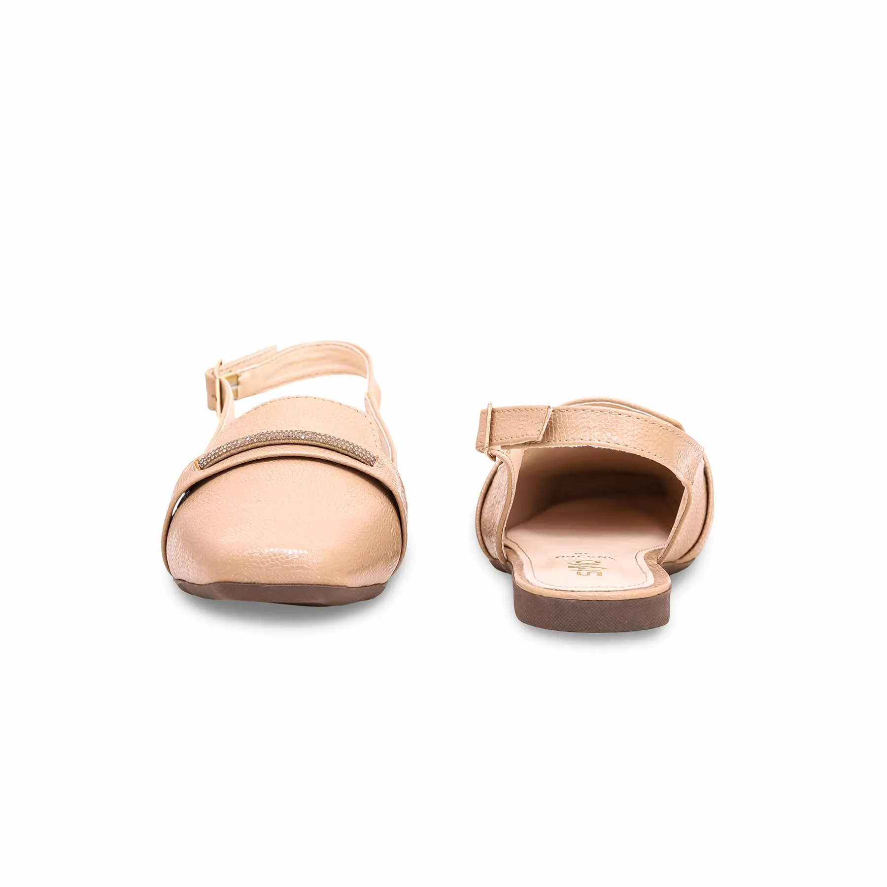 Beige Sling Back WN5360 - Image 4