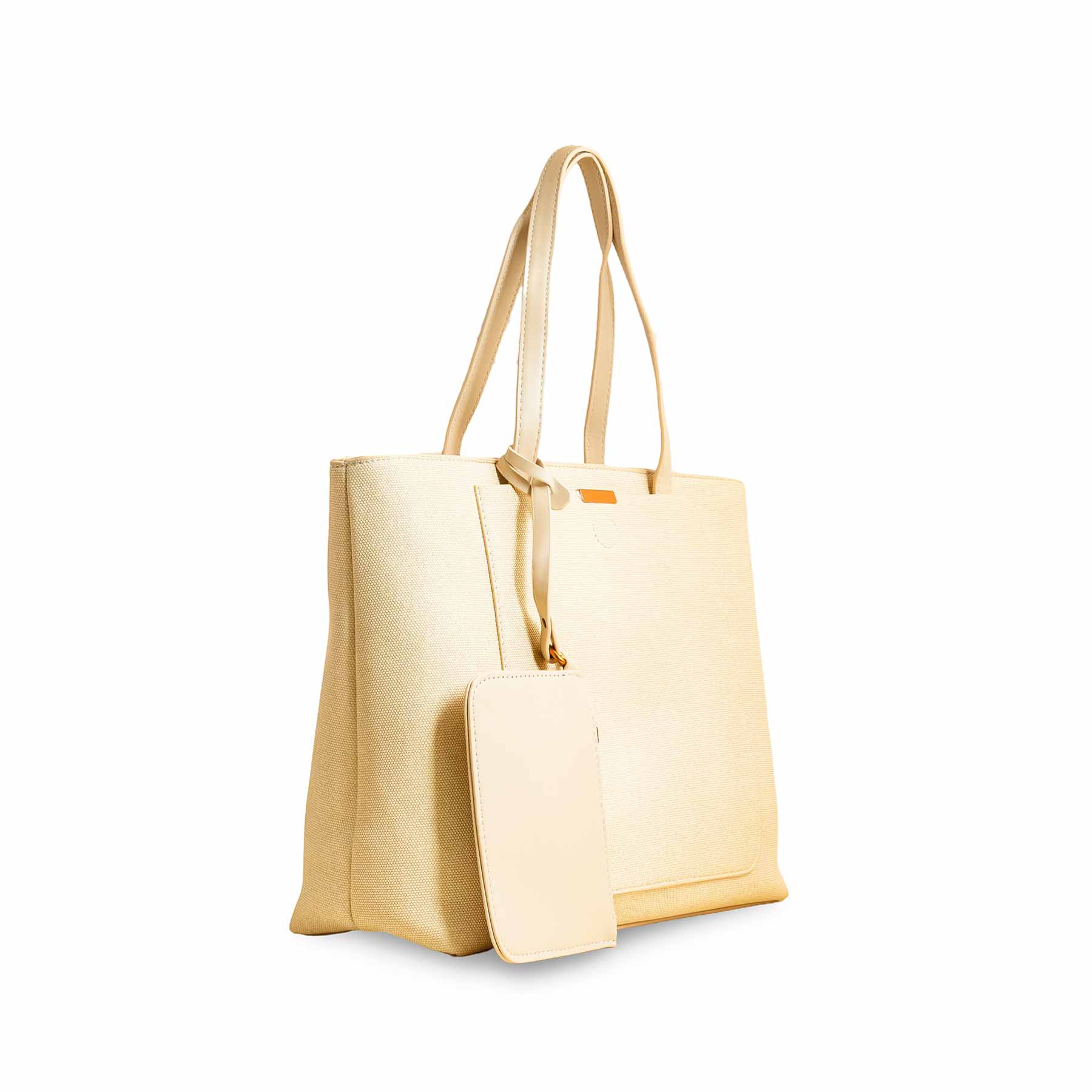 Beige Women Formal Shoulder Bag P36227 - Image 3