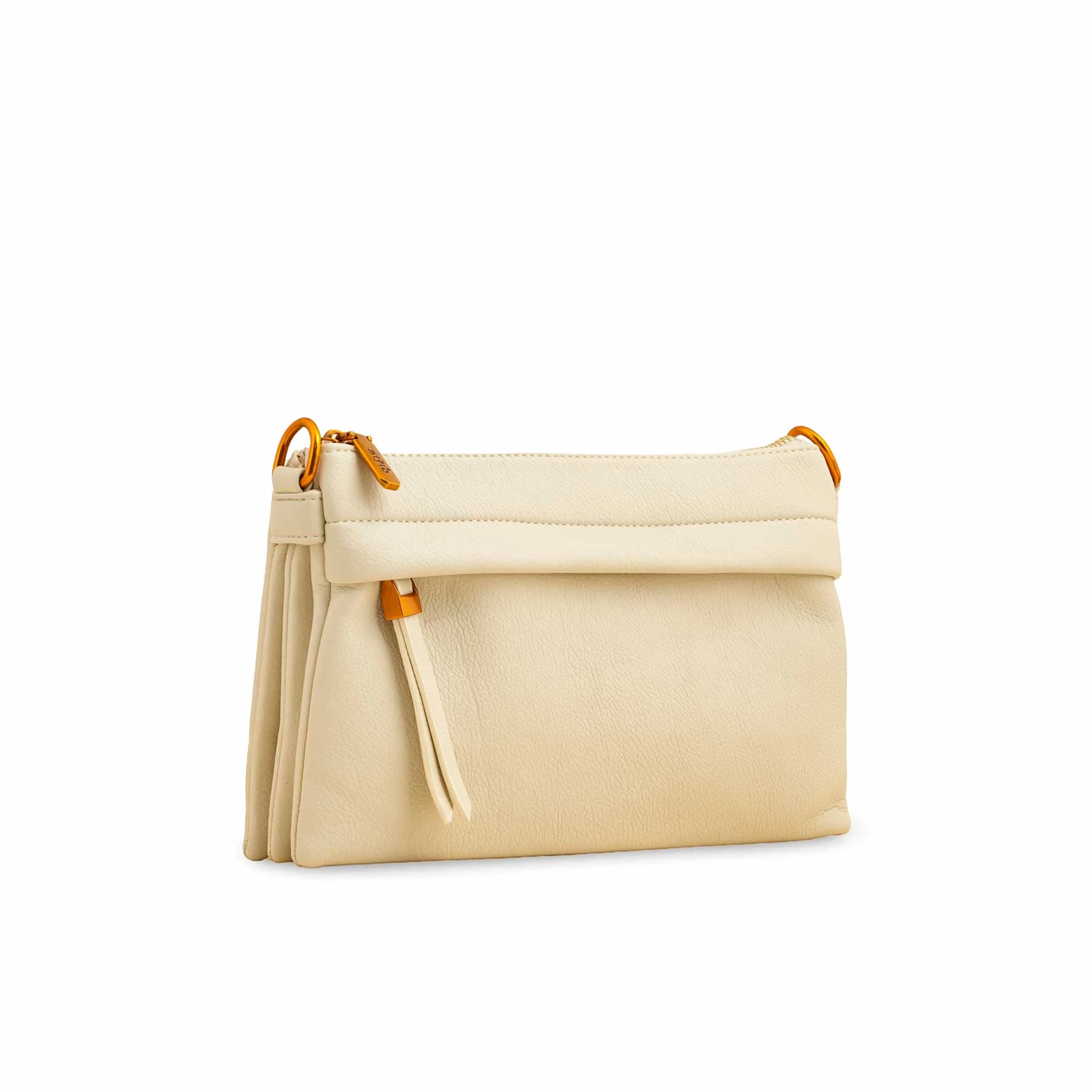 Beige Women Formal Shoulder Bag P36363 - Image 3