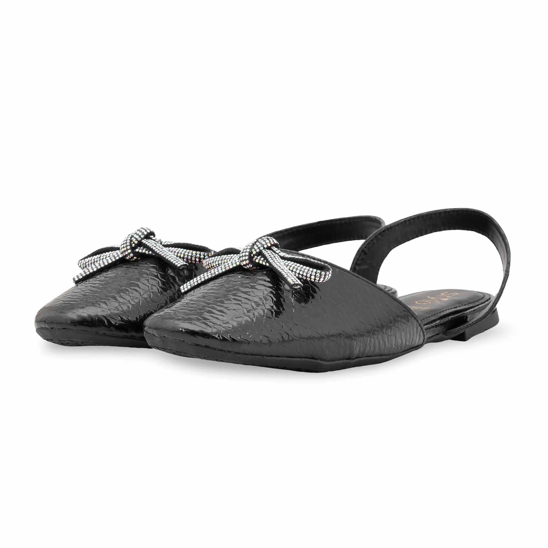 Black Back Open For Women WN5507 - Image 3