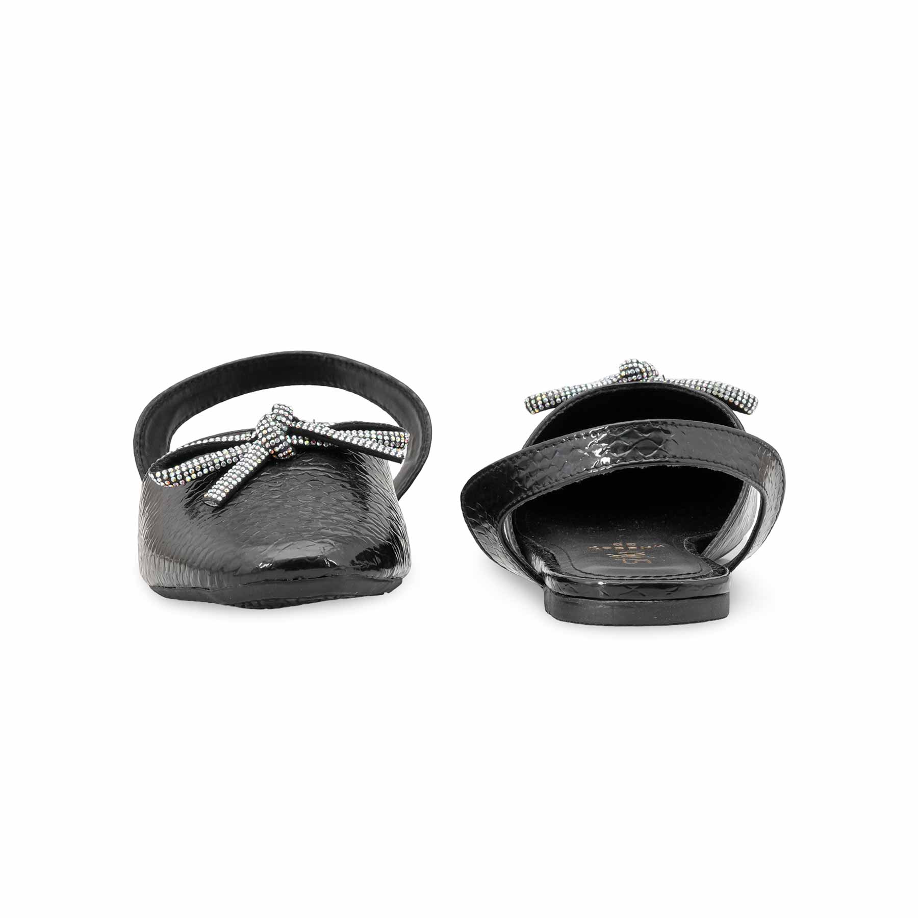 Black Back Open For Women WN5507 - Image 4