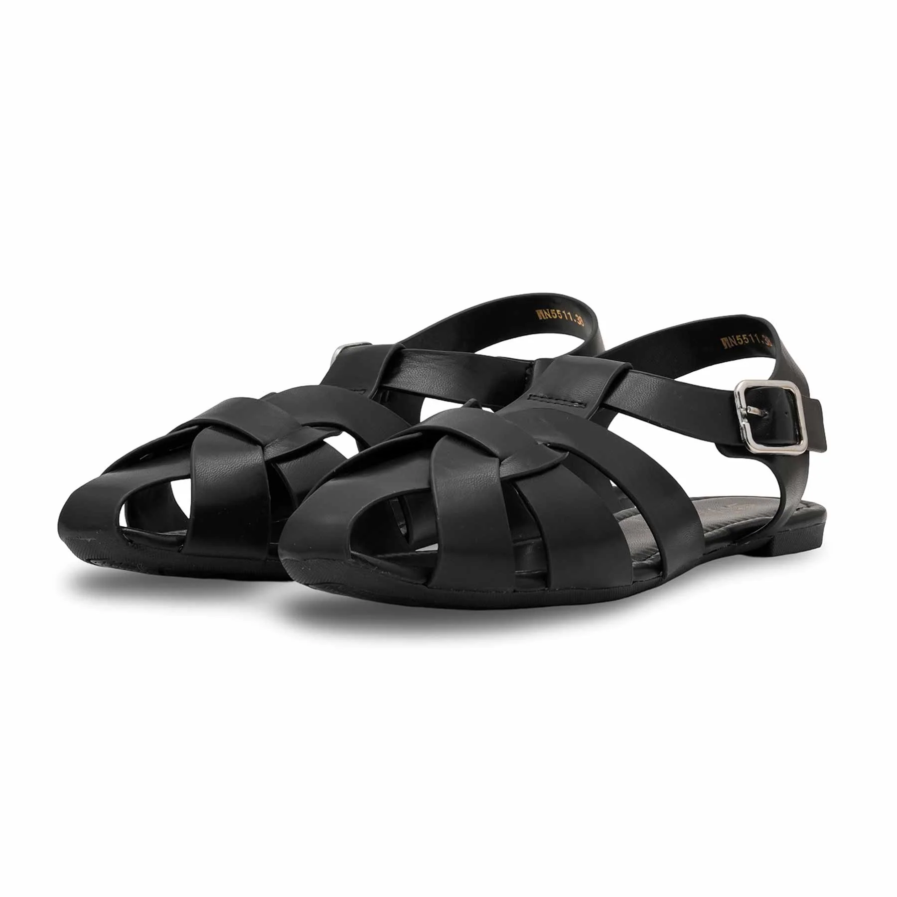 Black Back Open For Women WN5511 - Image 3