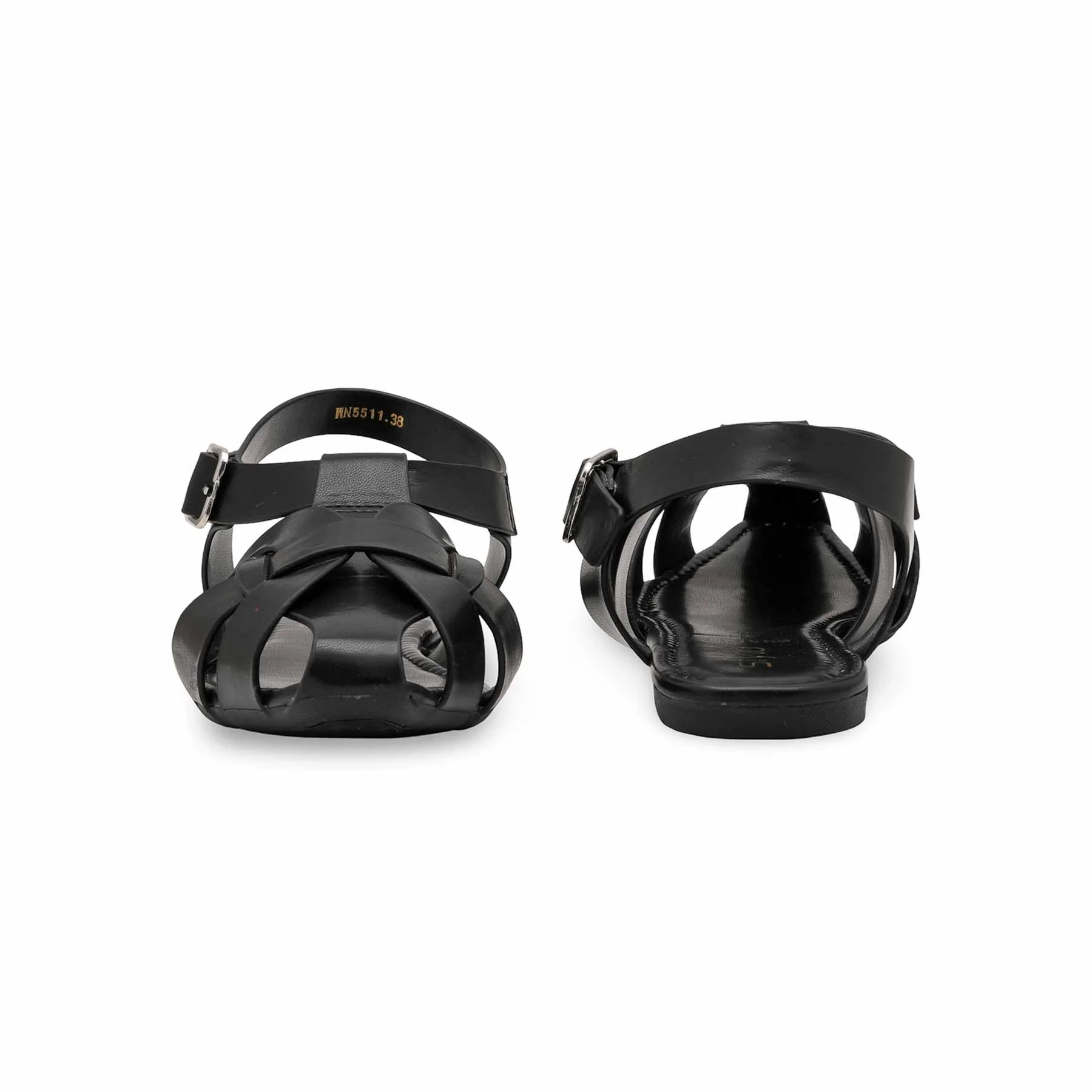 Black Back Open For Women WN5511 - Image 4