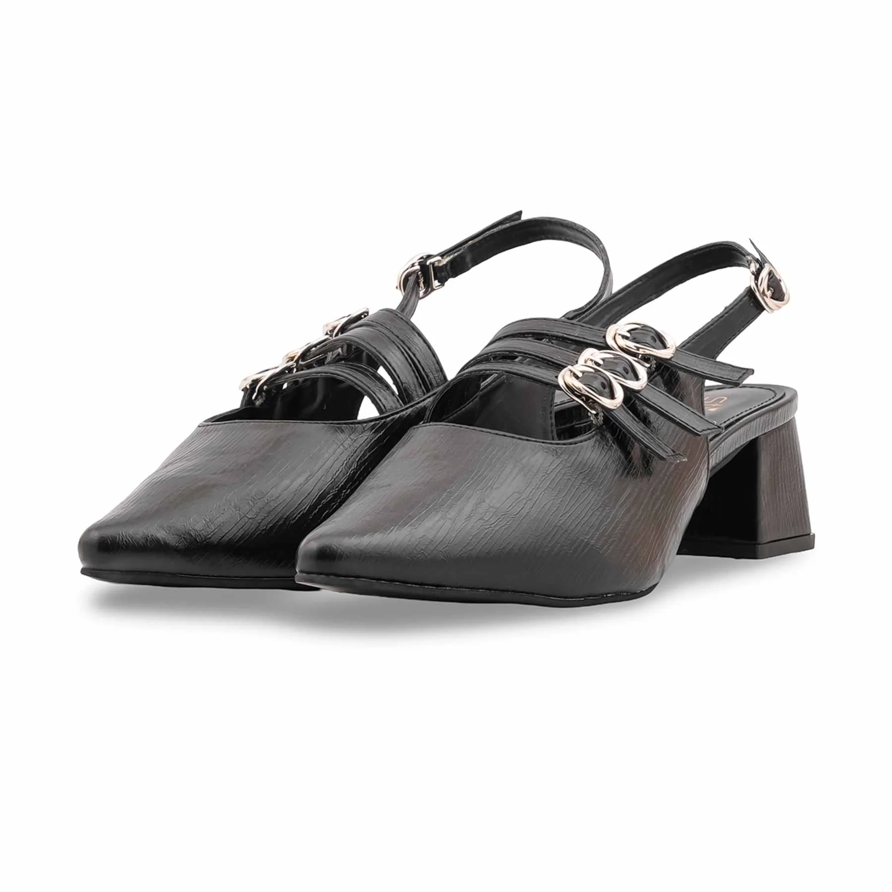 Black Back Open For Women WN5512 - Image 3