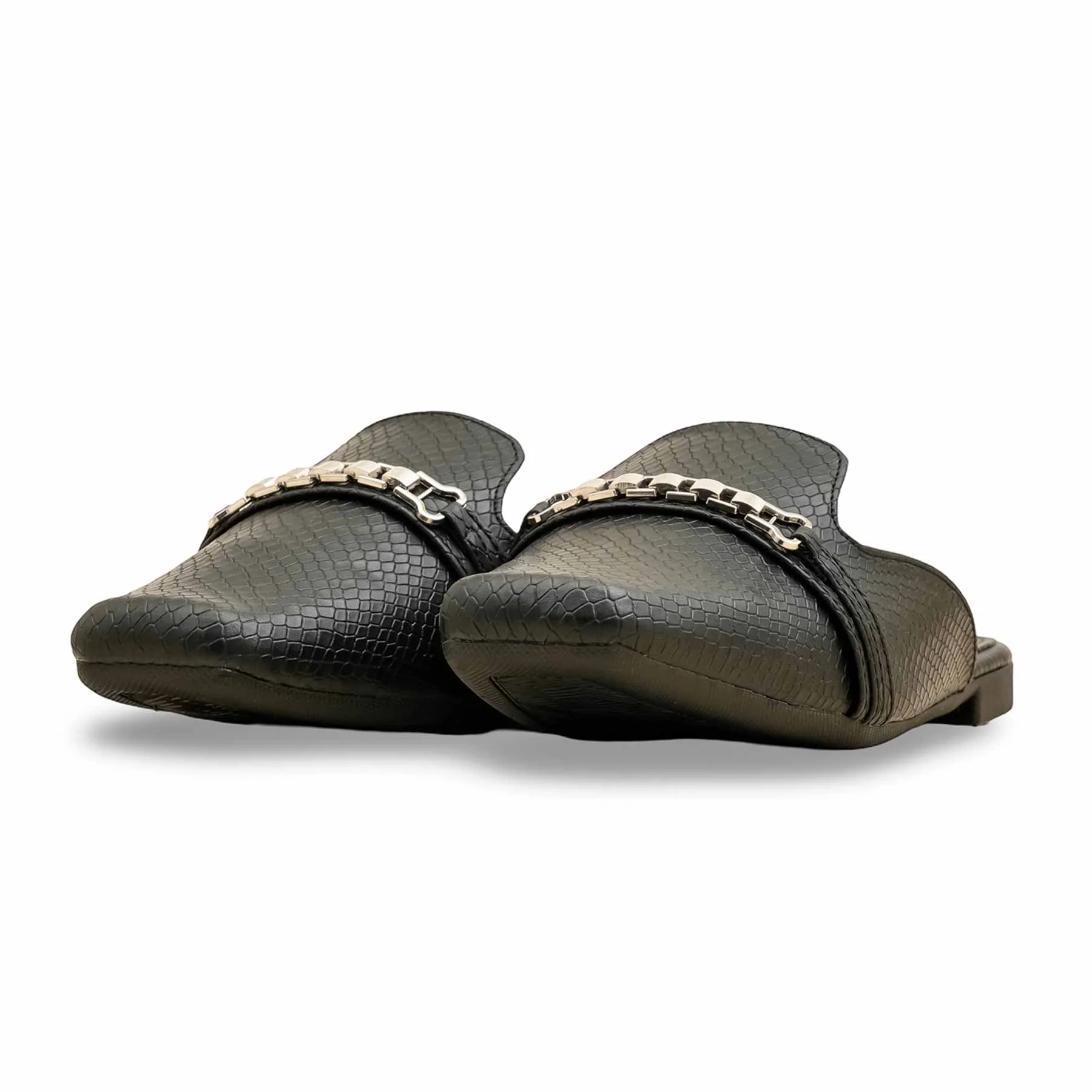 Black Back Open For Women WN8094 - Image 3