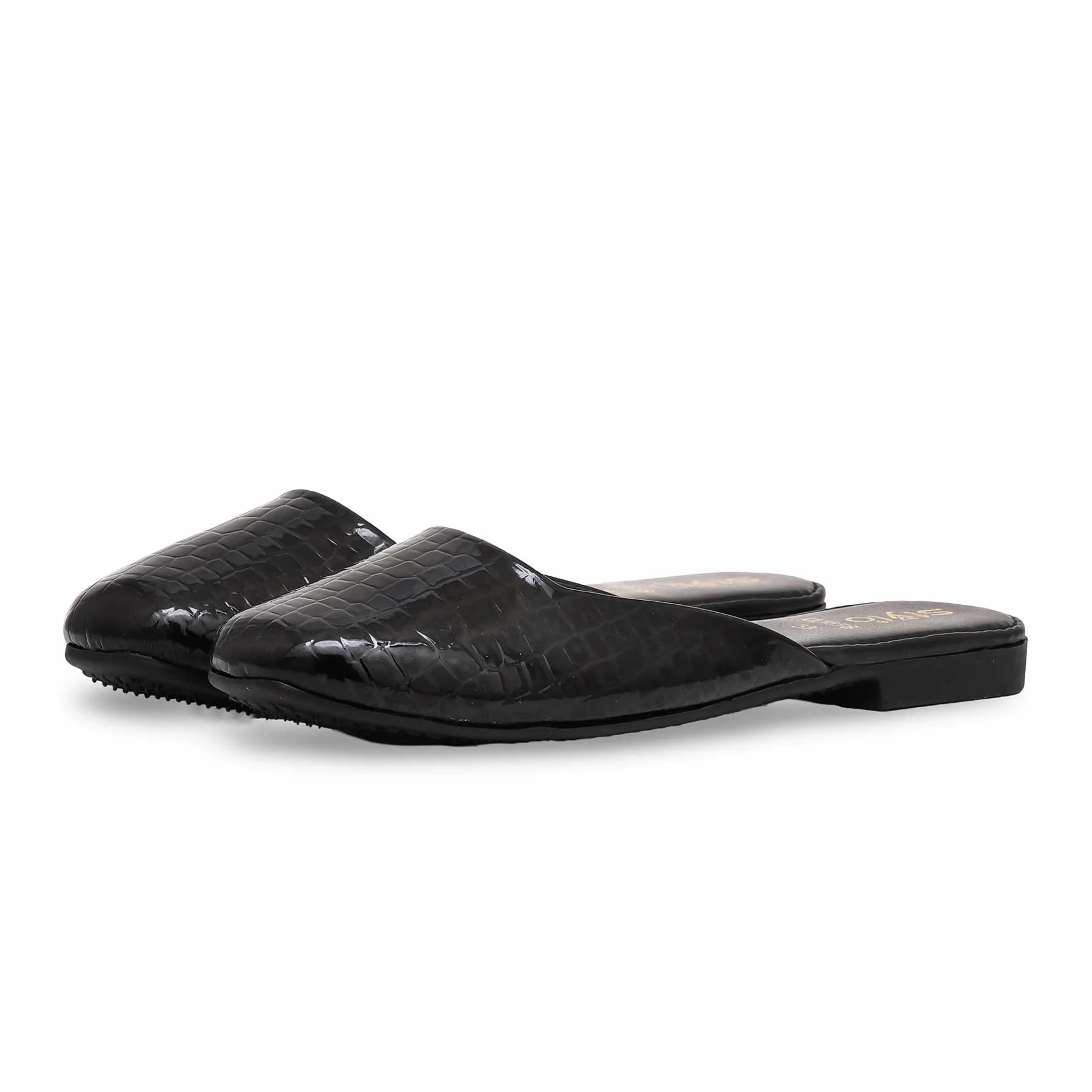 Black Casual Mule CL1858 - Image 2