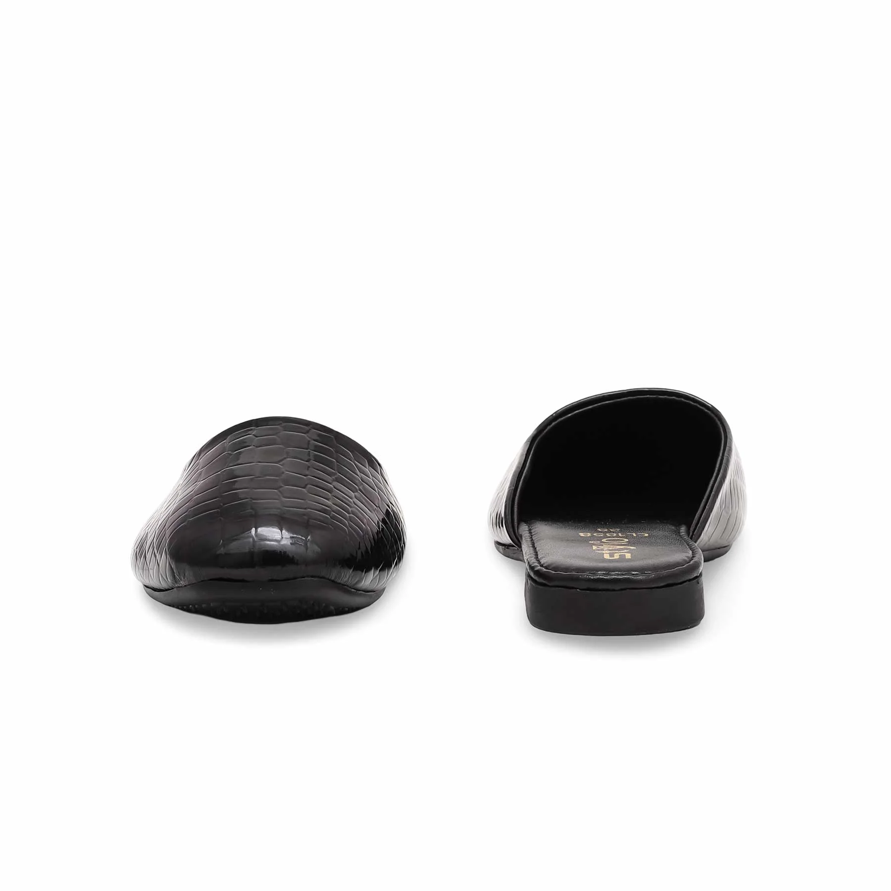 Black Casual Mule CL1858 - Image 3