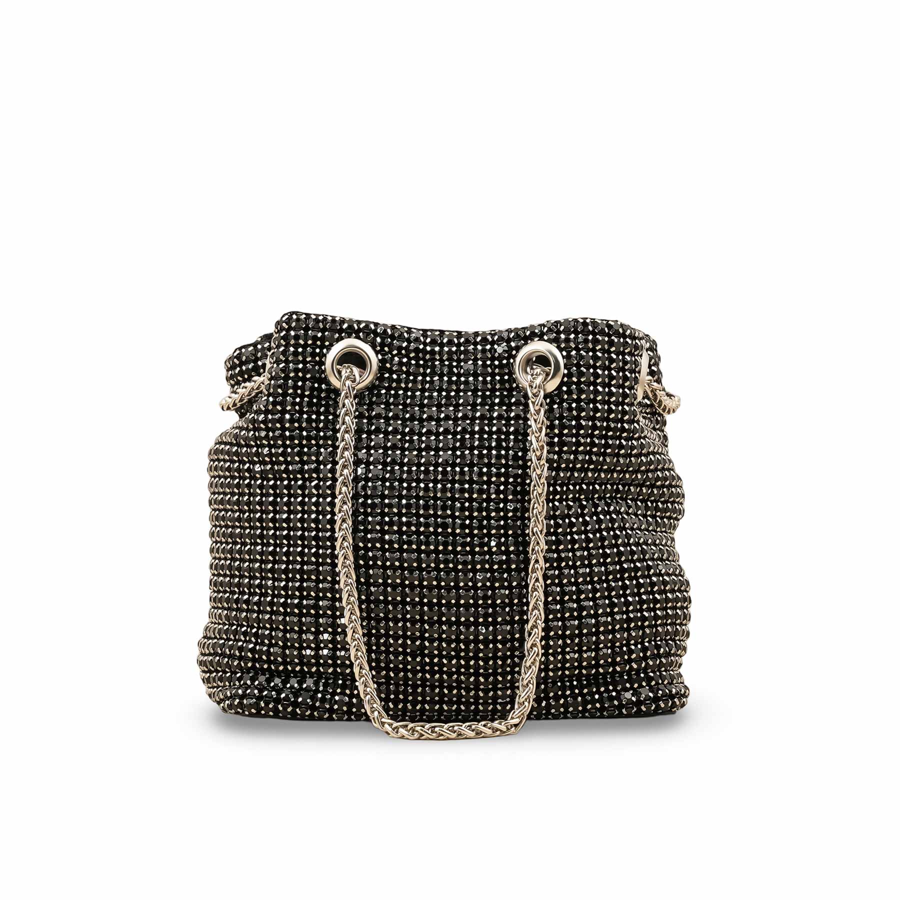 Black Bridal Clutch P24093 - Image 4