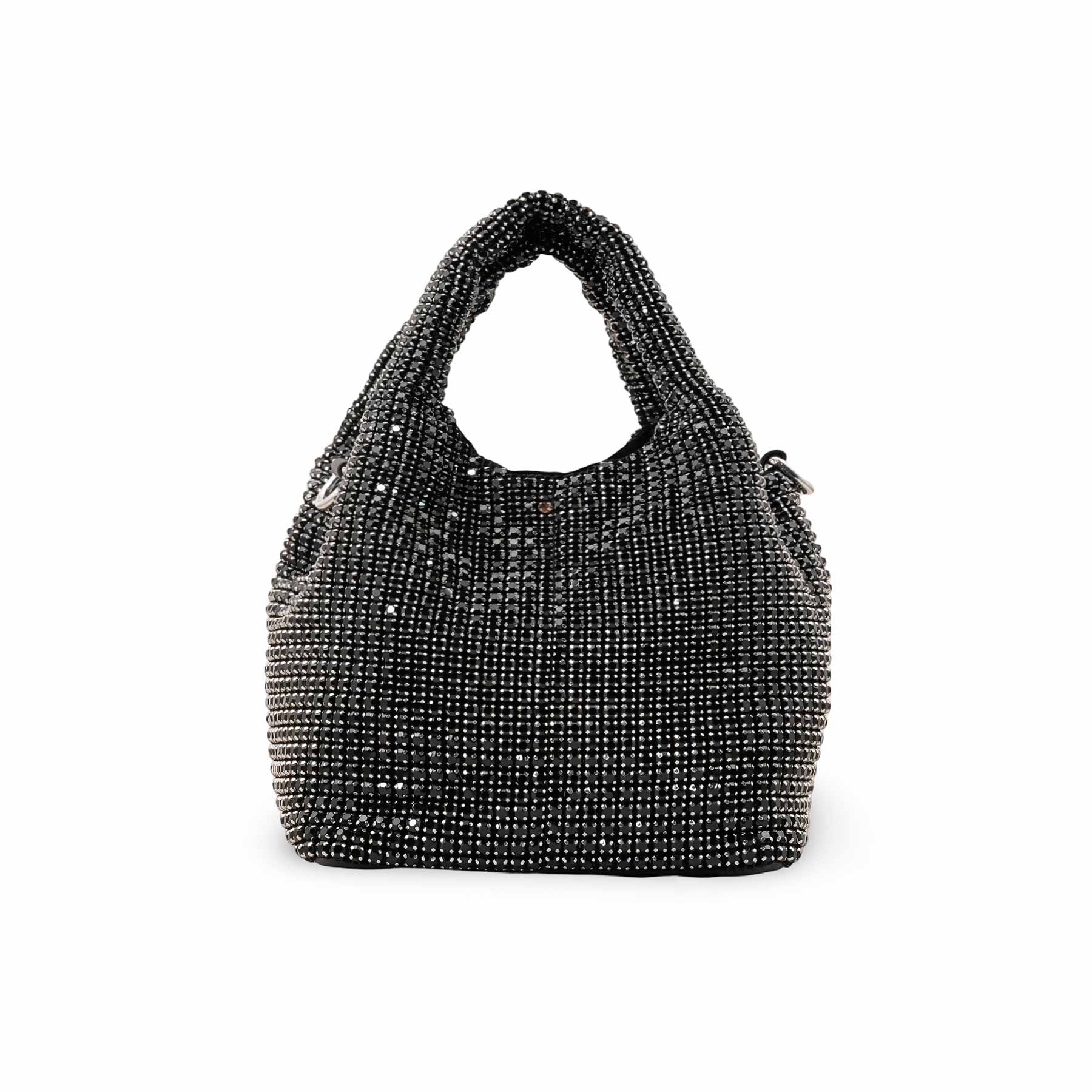 Black Bridal Clutch P24103 - Image 2