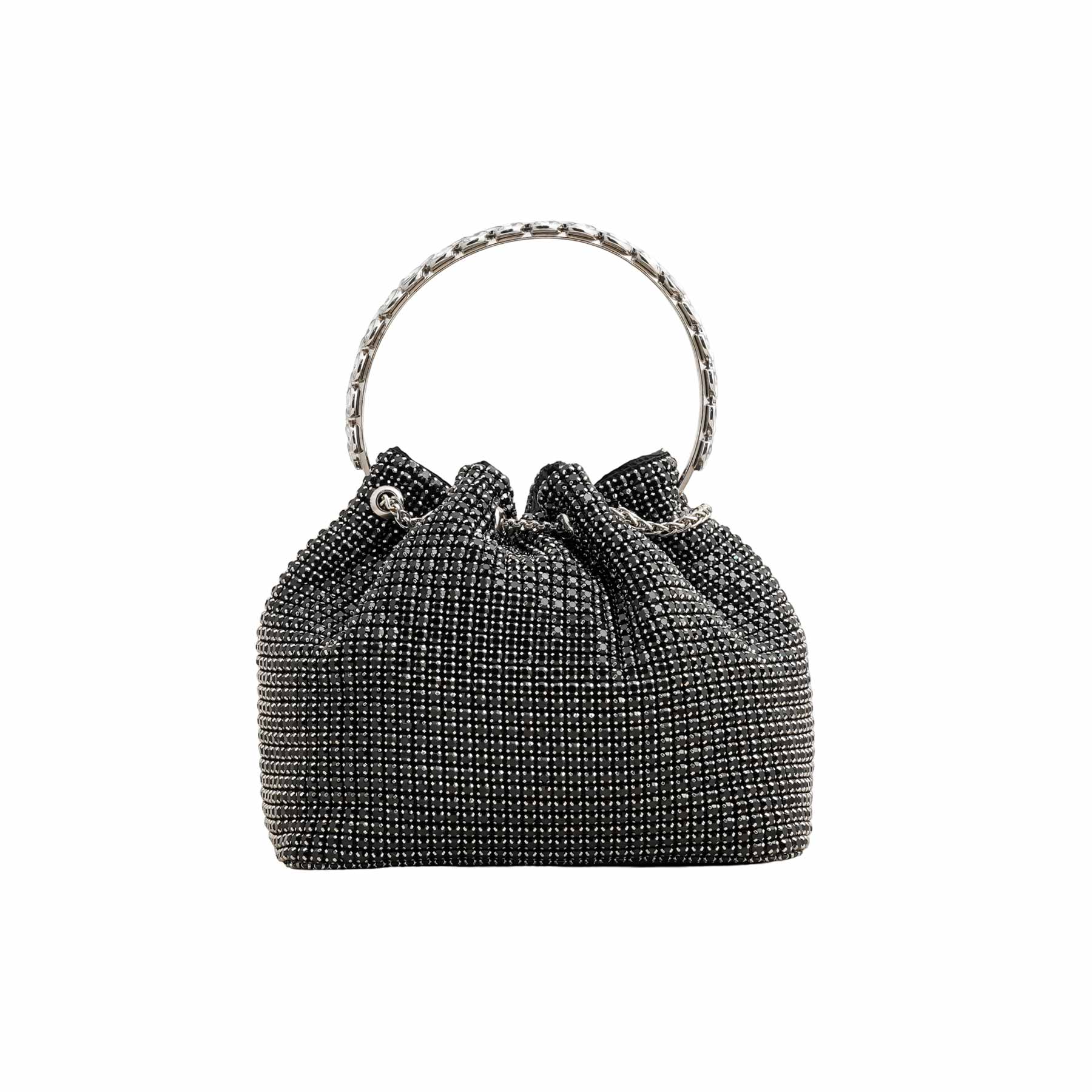 Black Bridal Clutch P24105 - Image 4
