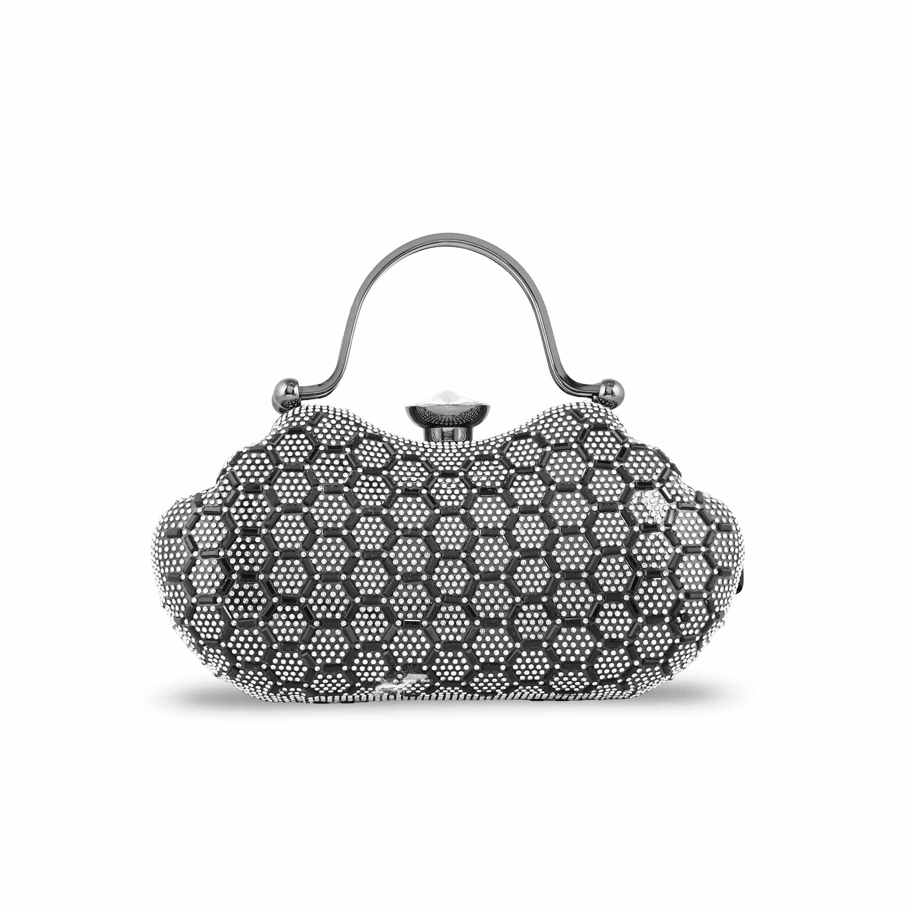 Black Bridal Clutch p24261 - Image 2