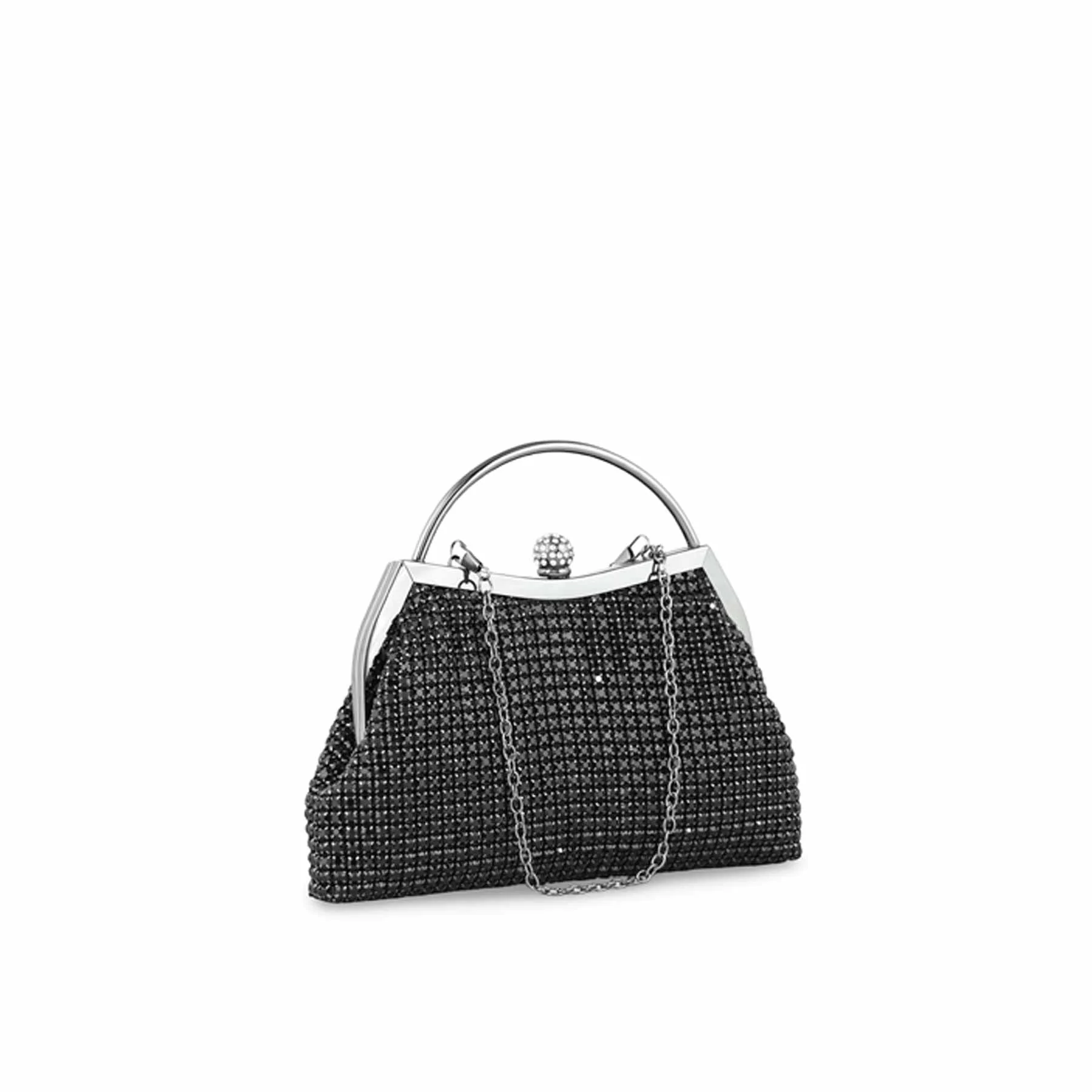 Black Bridal Clutch P24315 - Image 2