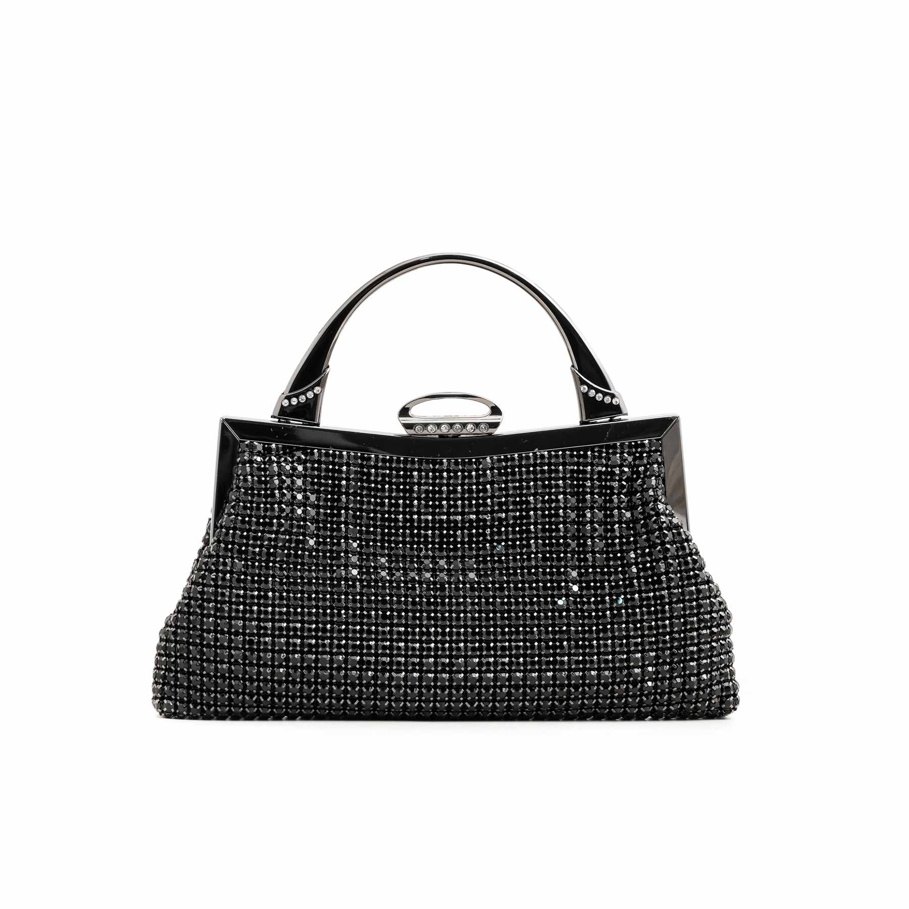 Black Bridal Clutch P24319 - Image 3