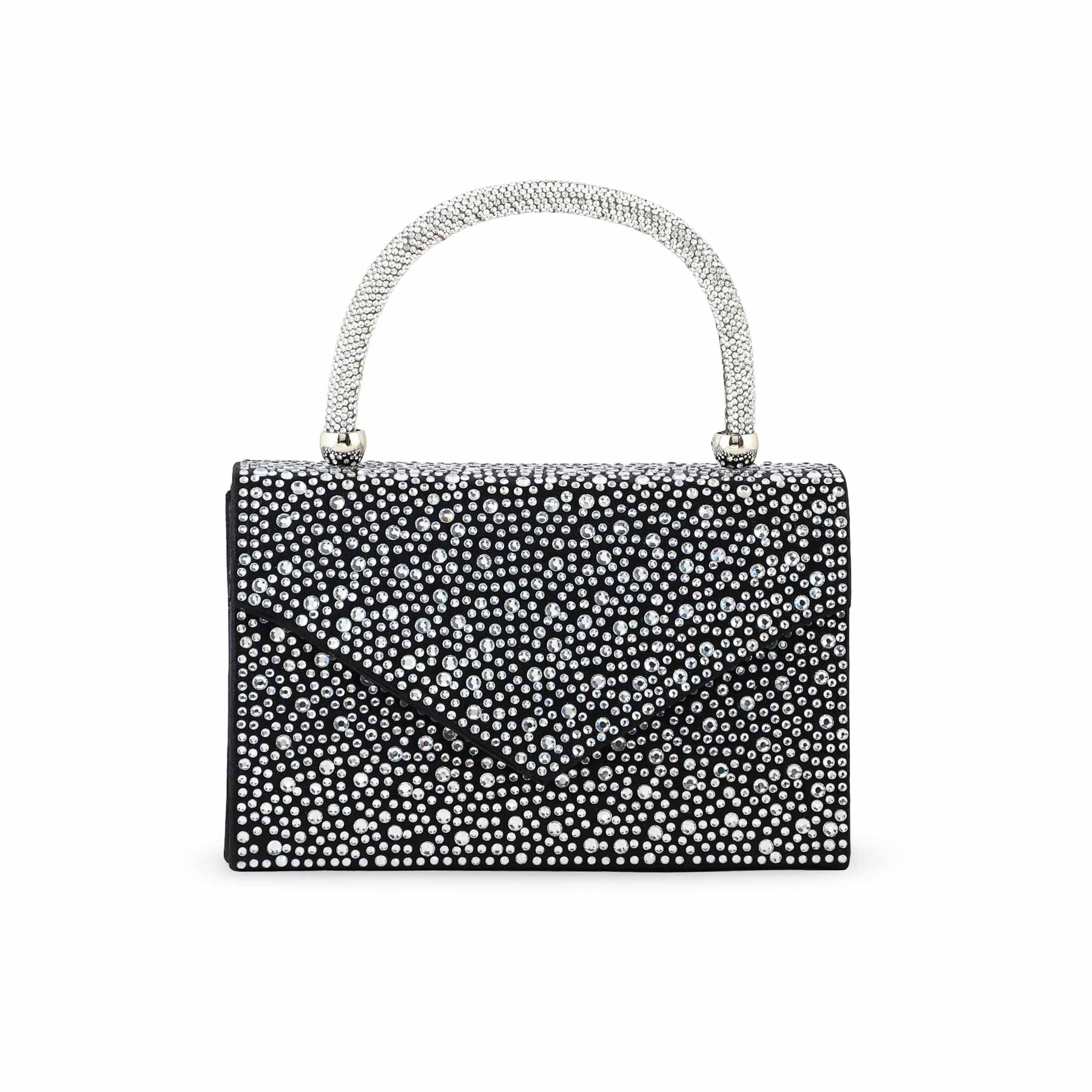 Black Bridal Clutch P24370 - Image 2
