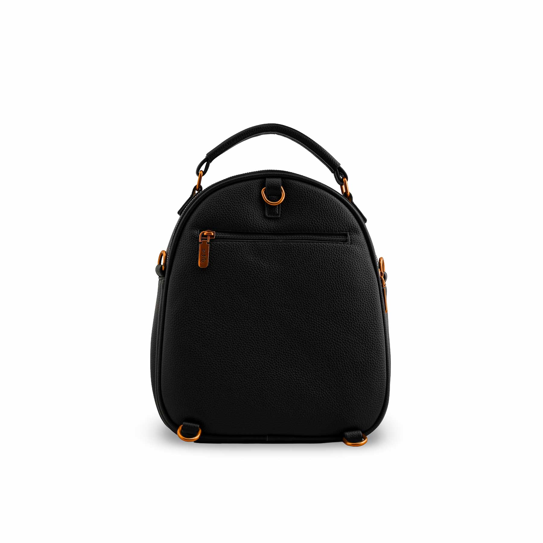 Black Casual Backpack P36389 - Image 3
