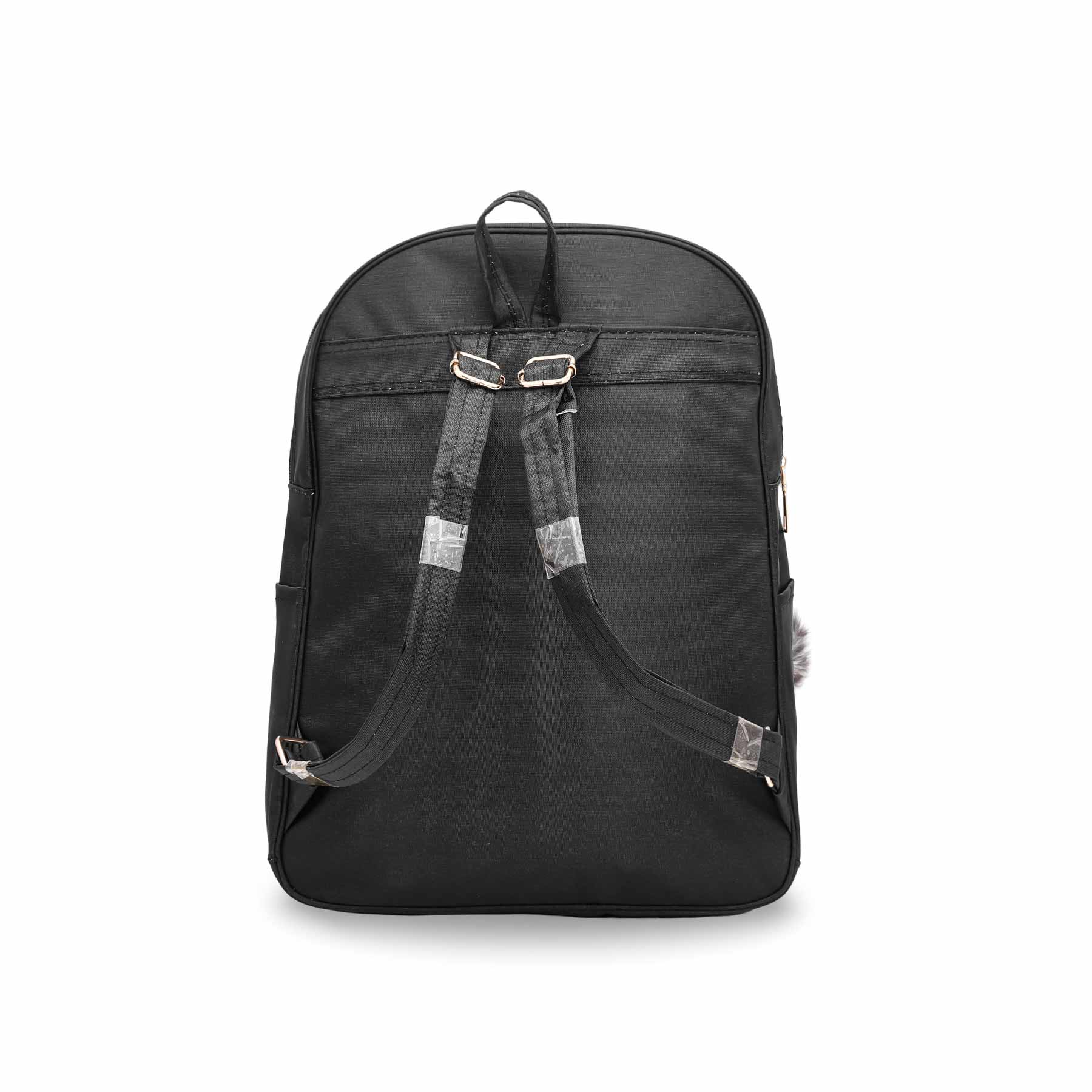 Black Casual Back Pack P47443 - Image 3