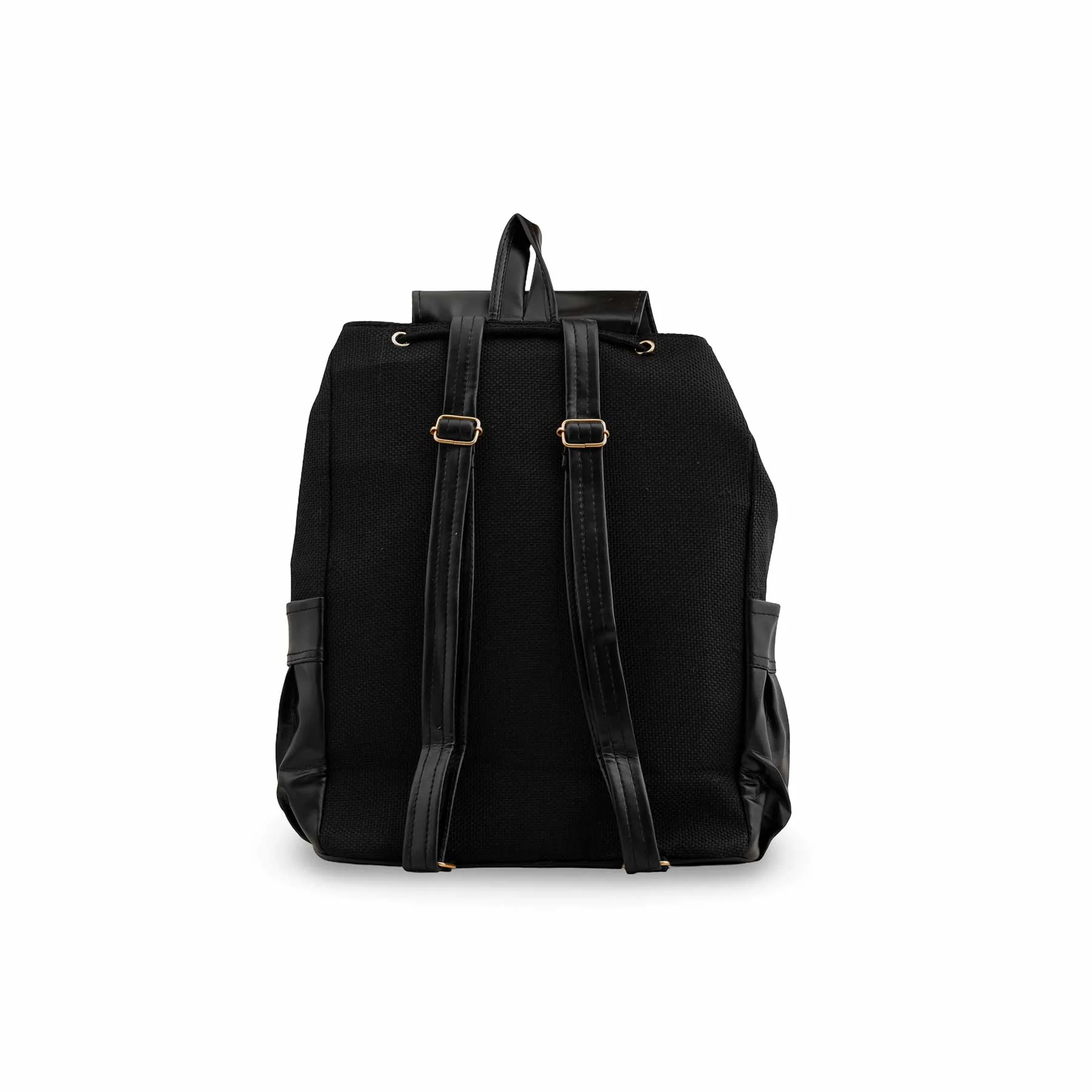 Black Casual Back Pack P55387 - Image 3