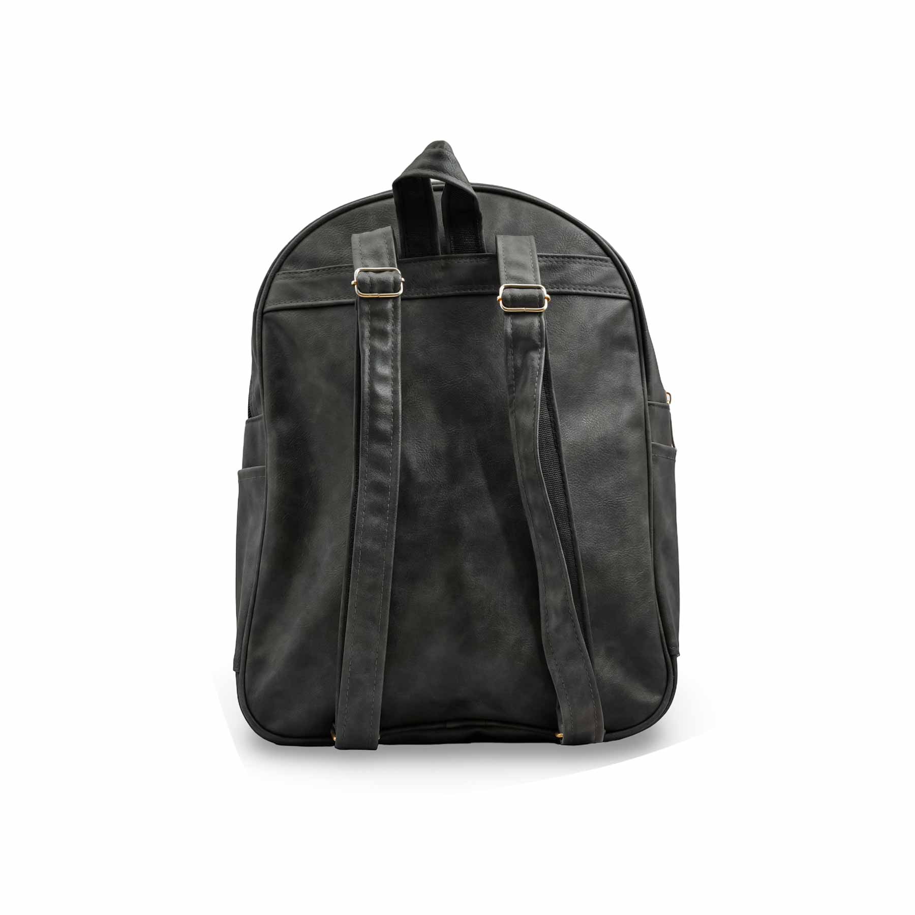 Black Casual Backpack P56217 - Image 4