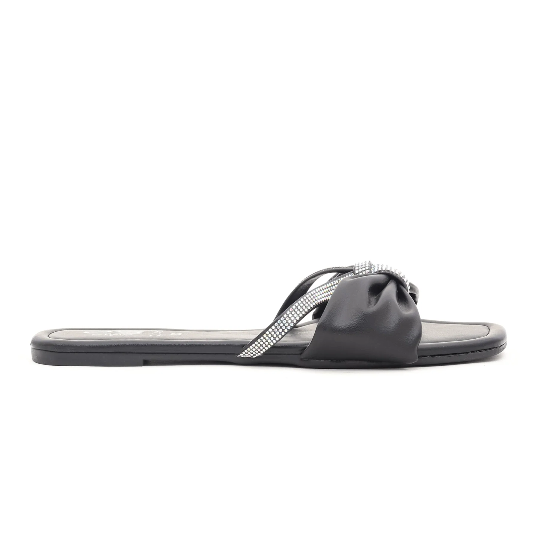 Black Casual Slipper CL1356