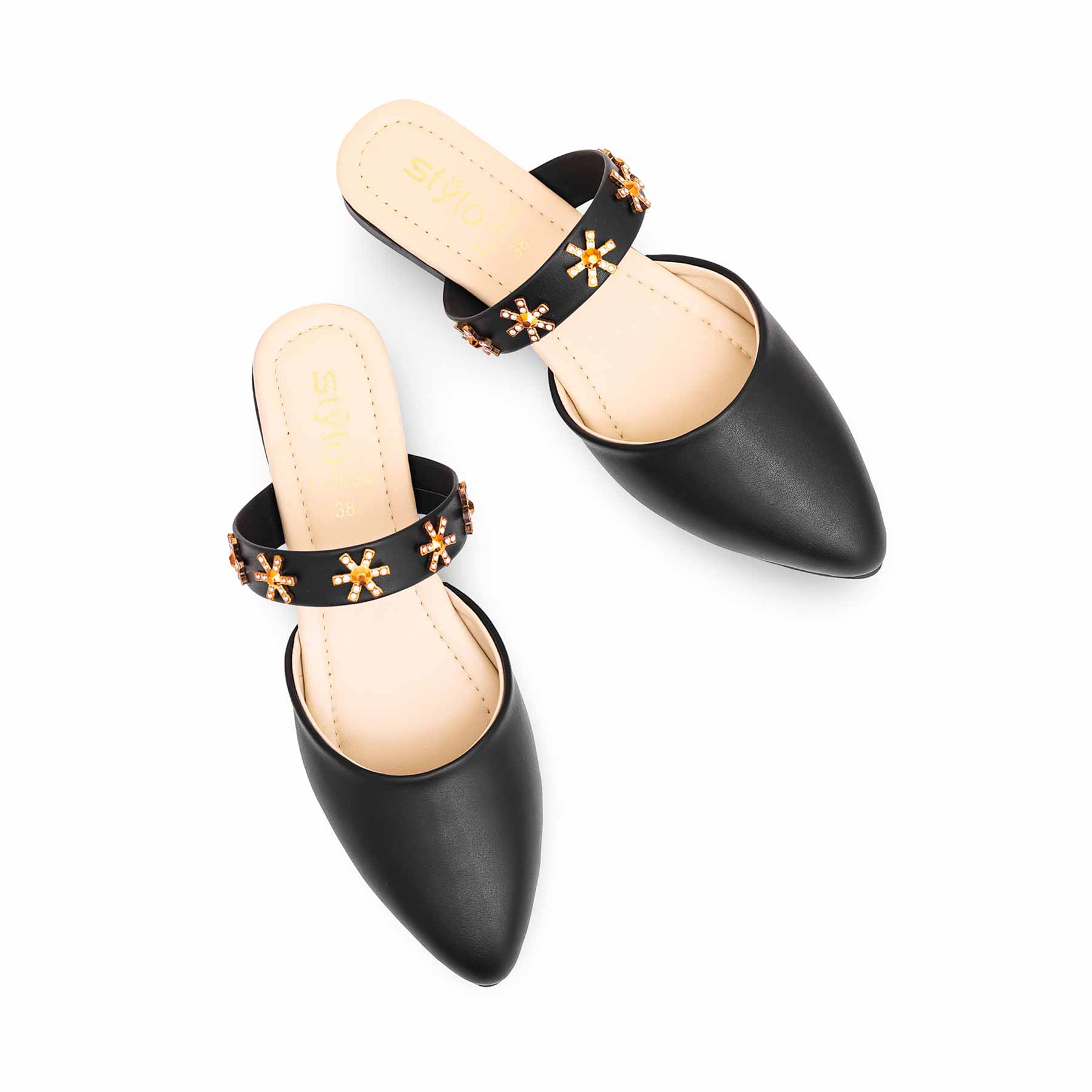 Black Casual Mule CL1834 - Image 4