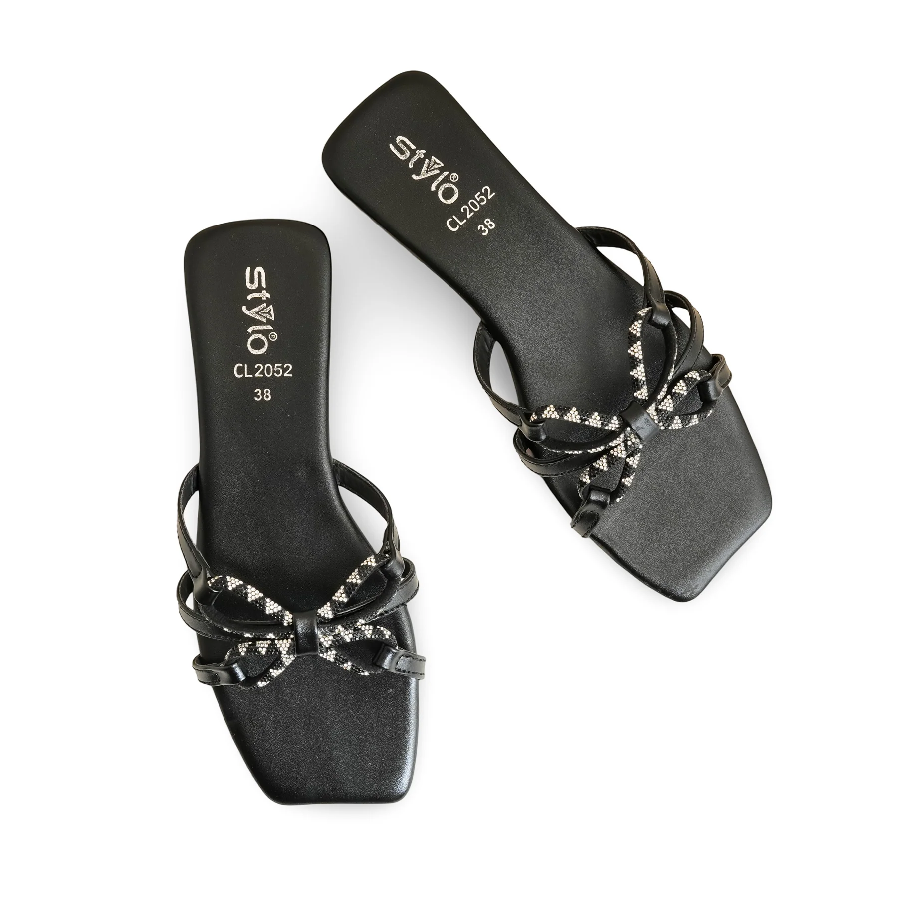 Black Casual Slipper CL2052 - Image 5