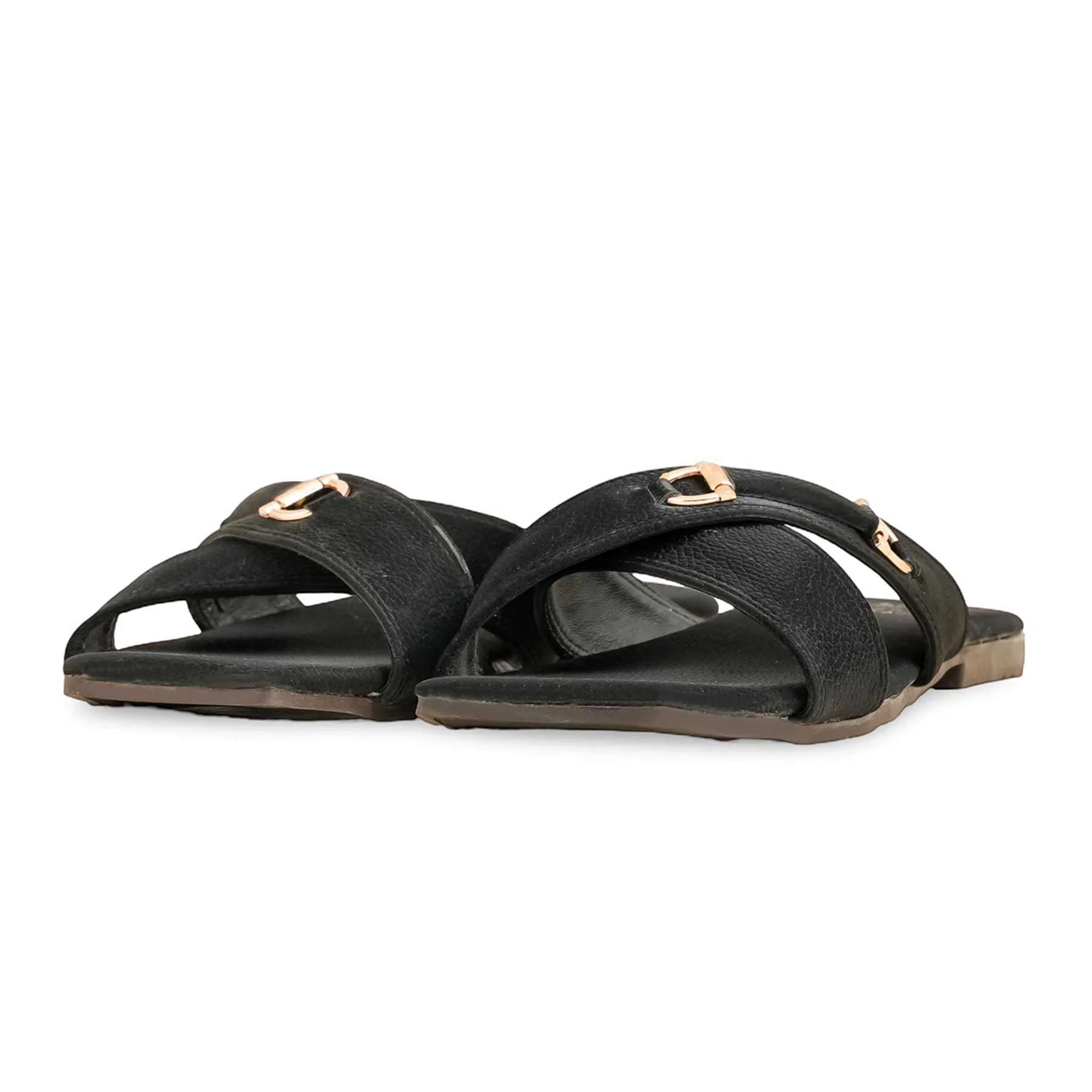 Black Casual Slipper CL2066 - Image 3