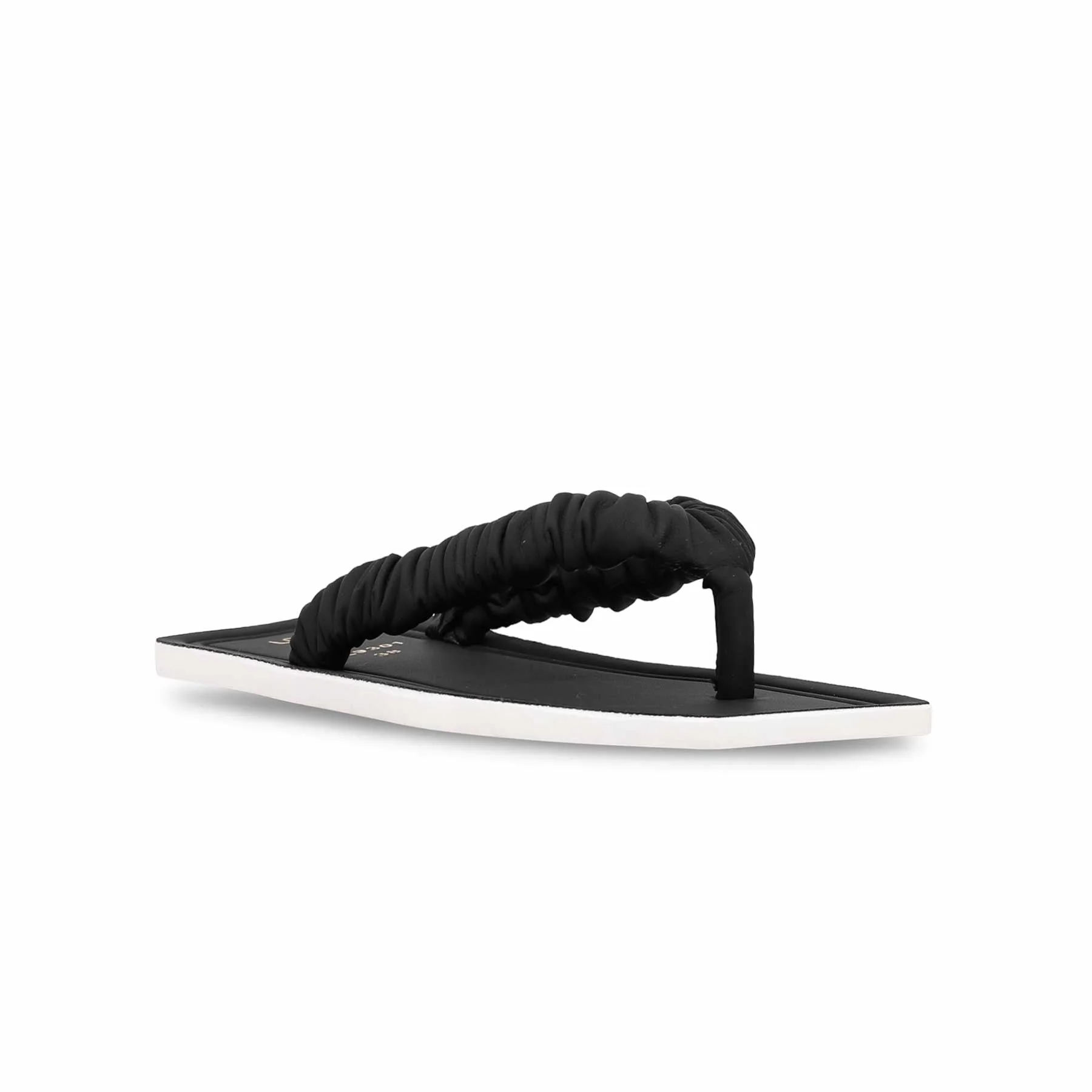 Black Casual Chappal CL9301 - Image 2