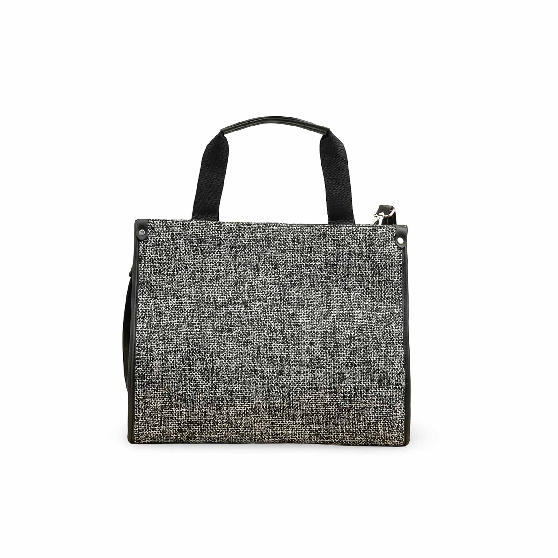 Black Casual Hand Bag For Ladies P55821 - Image 4