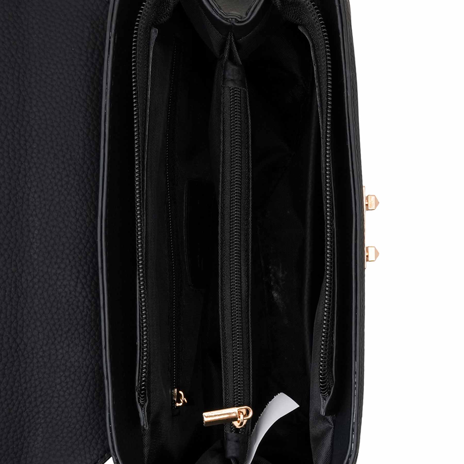 Black Casual Hand Bag For Ladies P55864 - Image 6