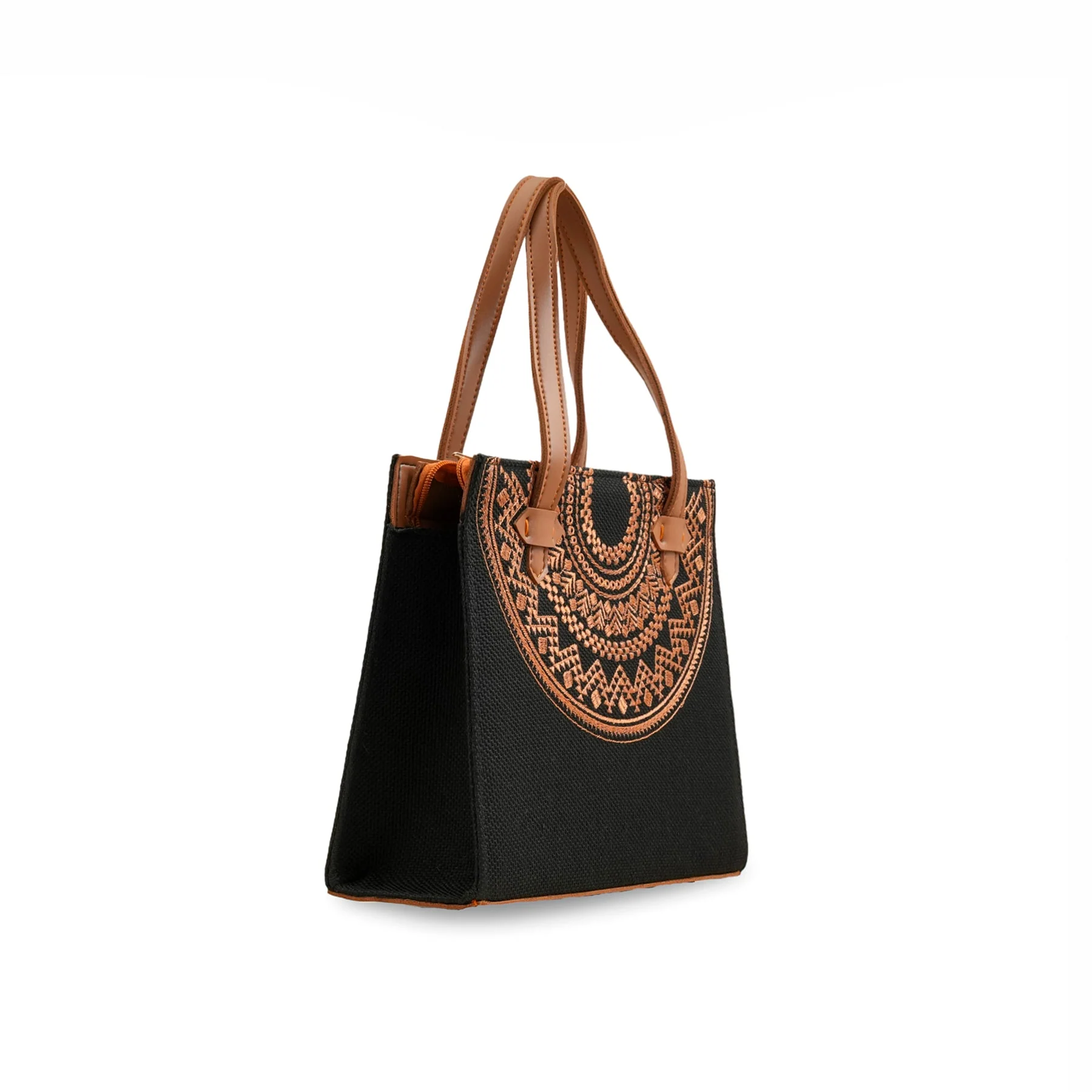 Black Casual Hand Bag For Ladies P56272 - Image 2