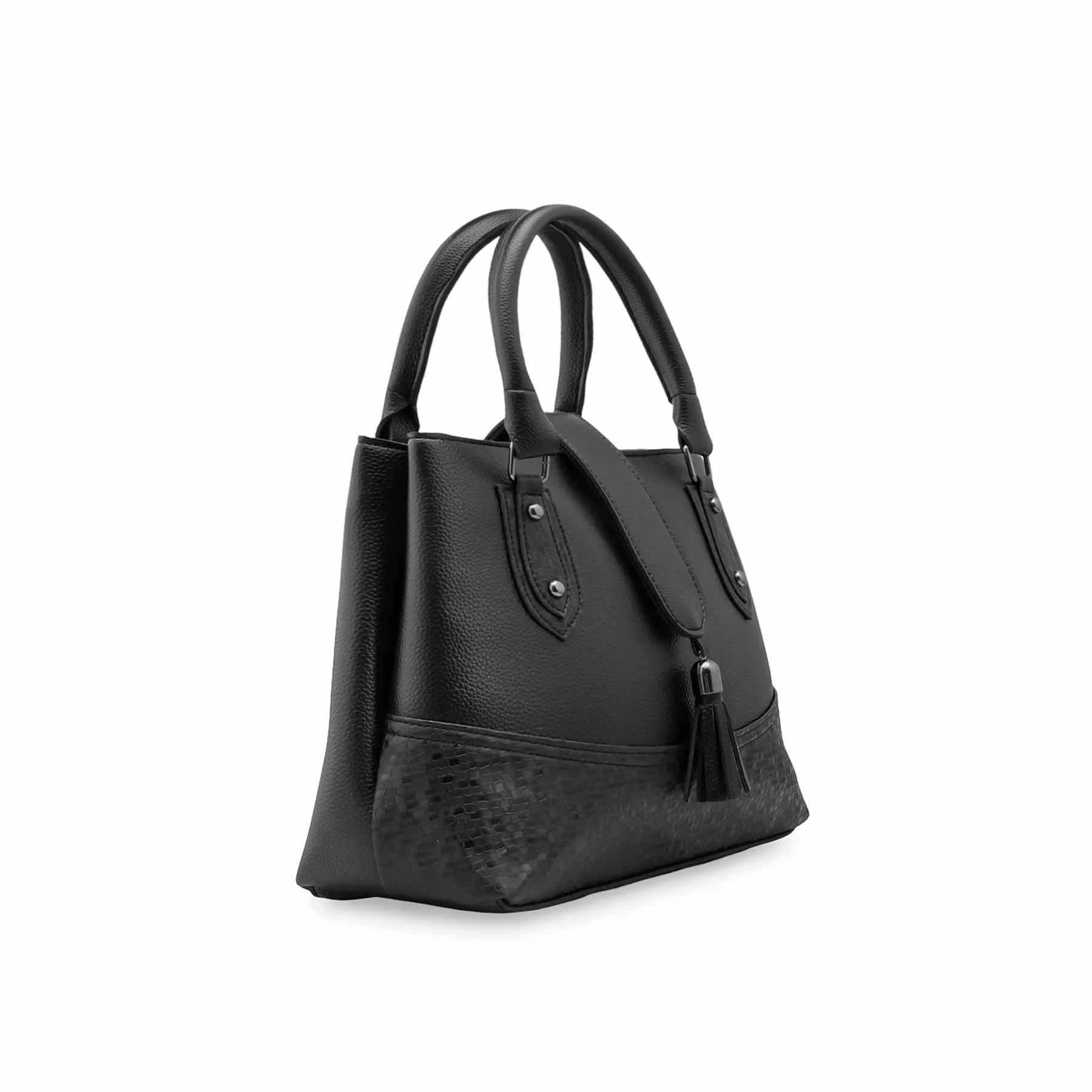 Black Casual Hand Bag For Ladies P56288 - Image 3
