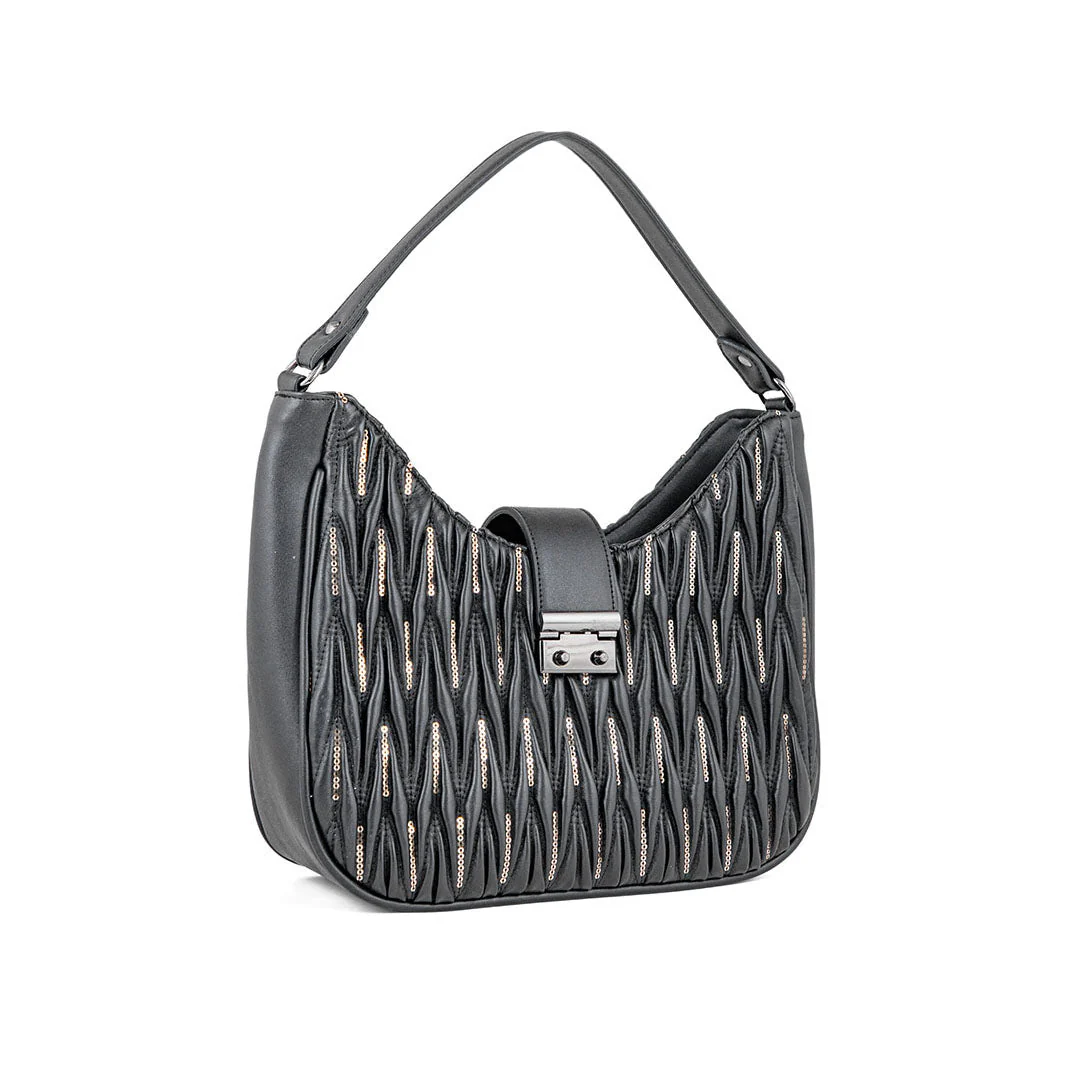 Black Casual Hand Bag For Women P55634 - Image 2