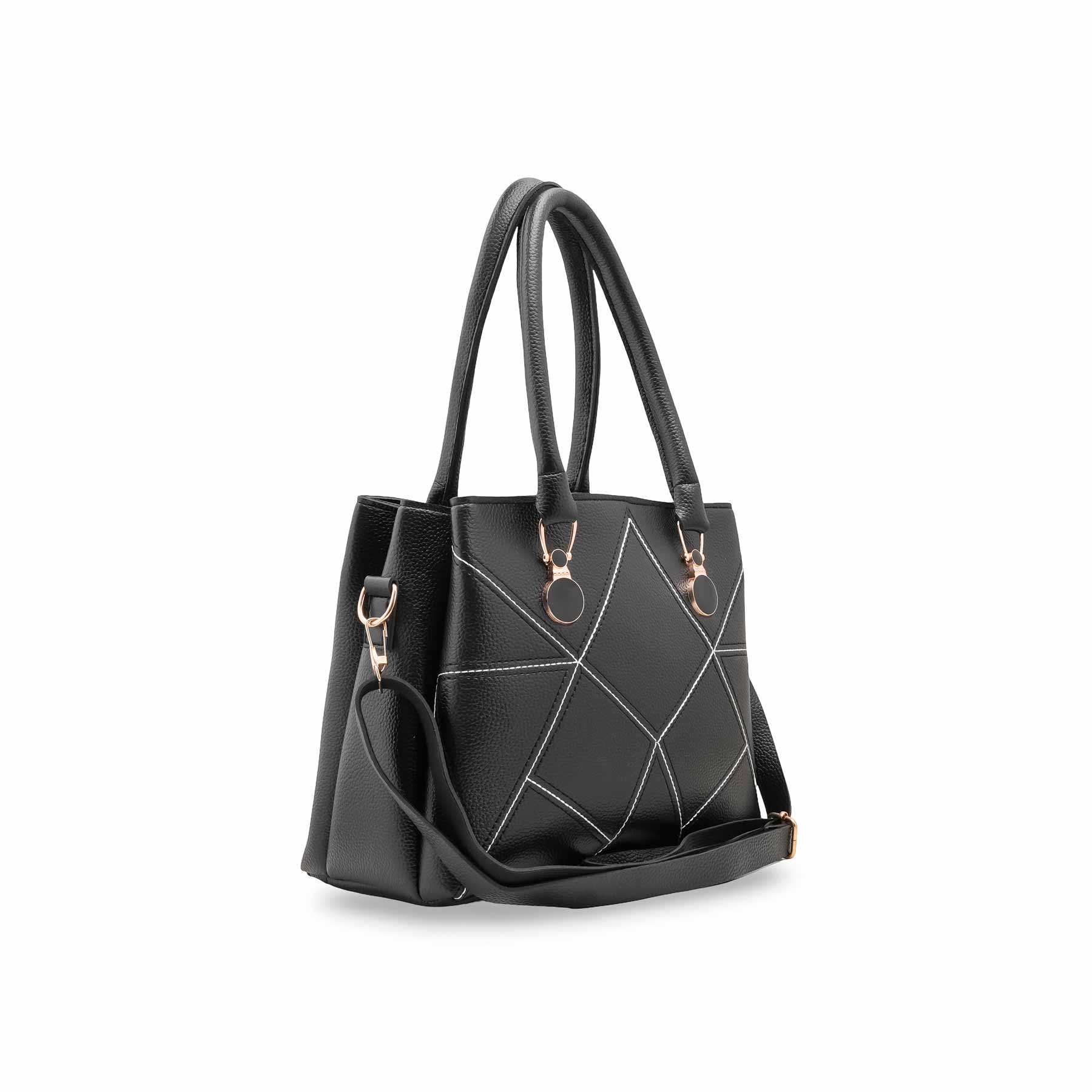 Black Casual Hand Bag For Women P56264 - Image 3