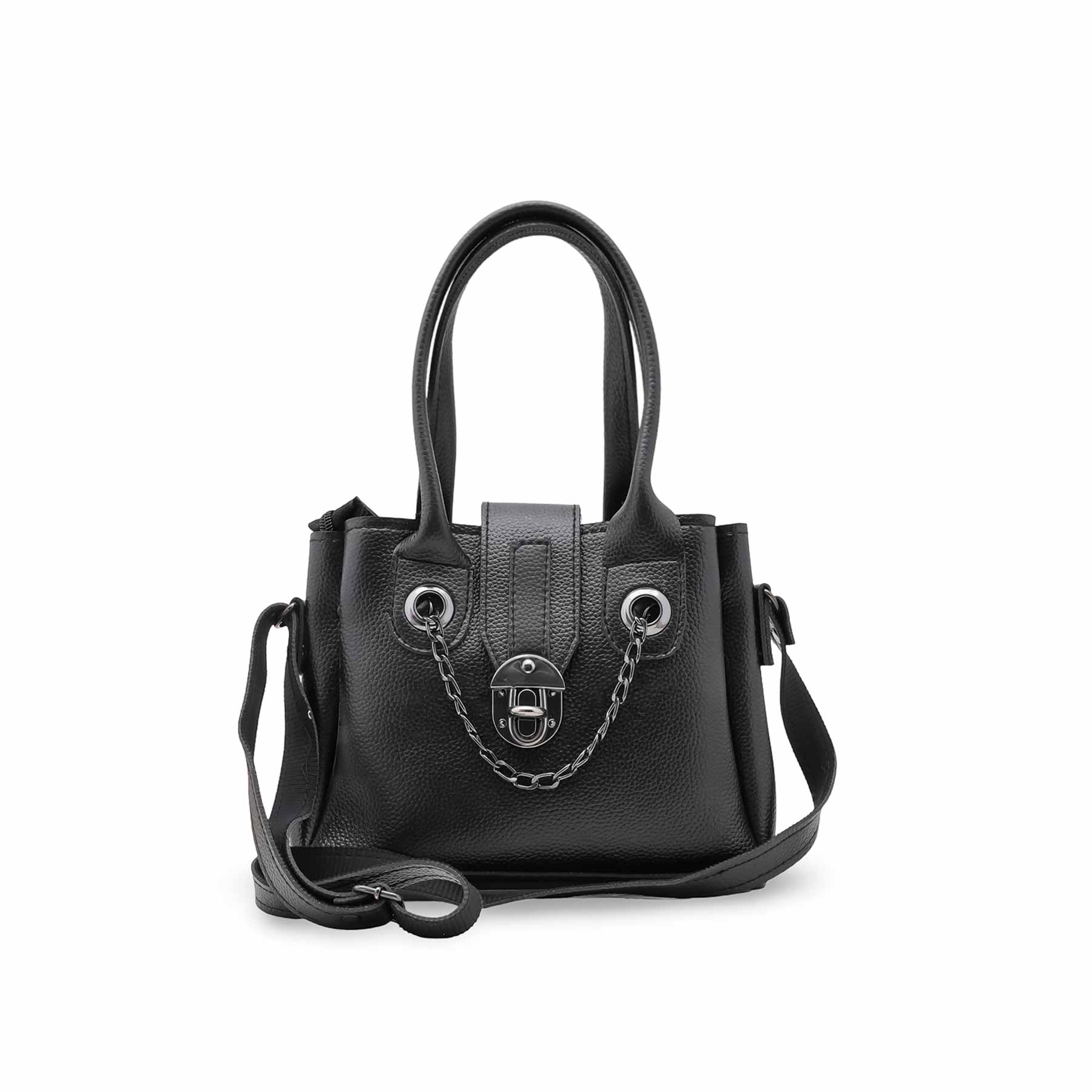Black Casual Hand Bag For Women P56284 - Image 2