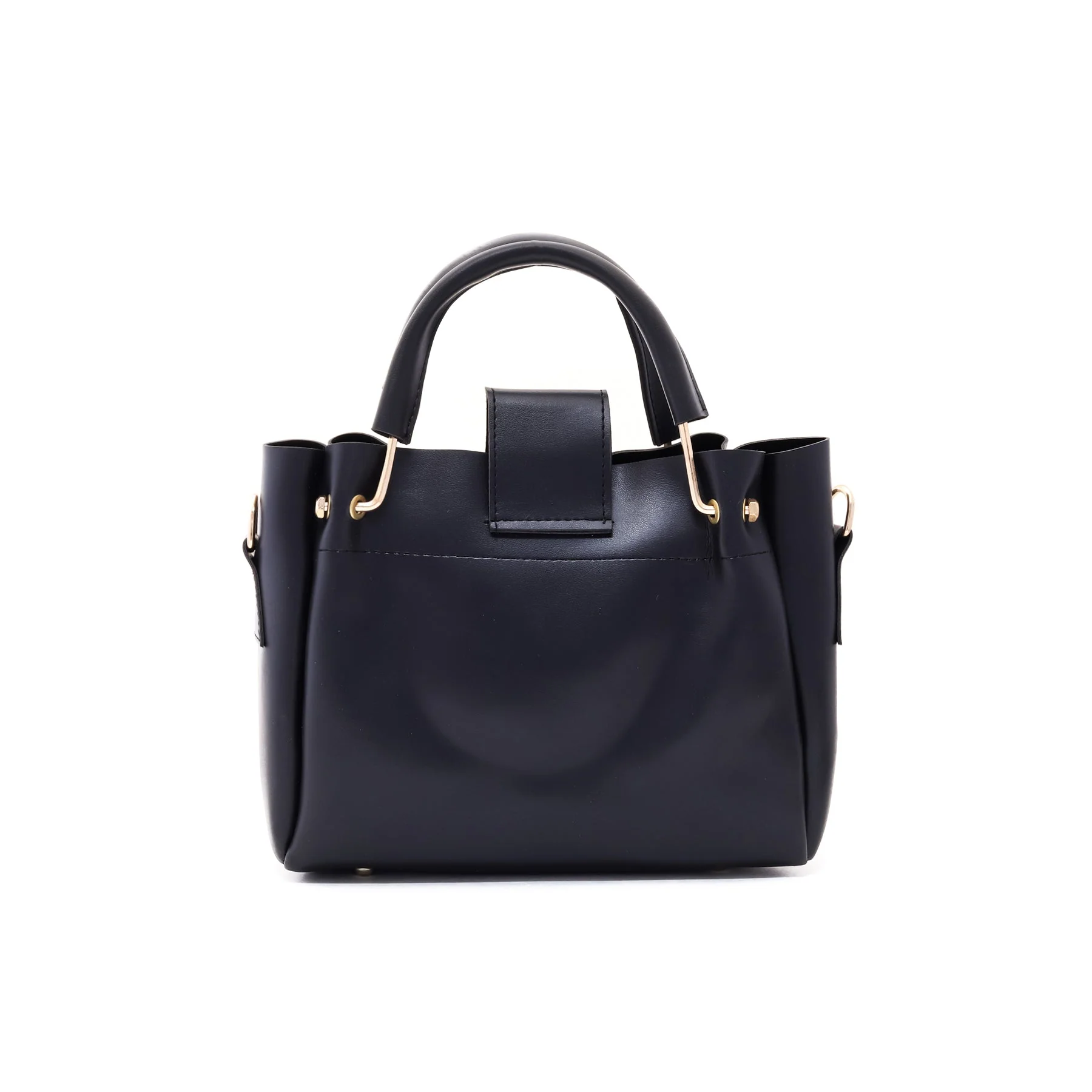 Black Casual Hand Bag P55117 - Image 3