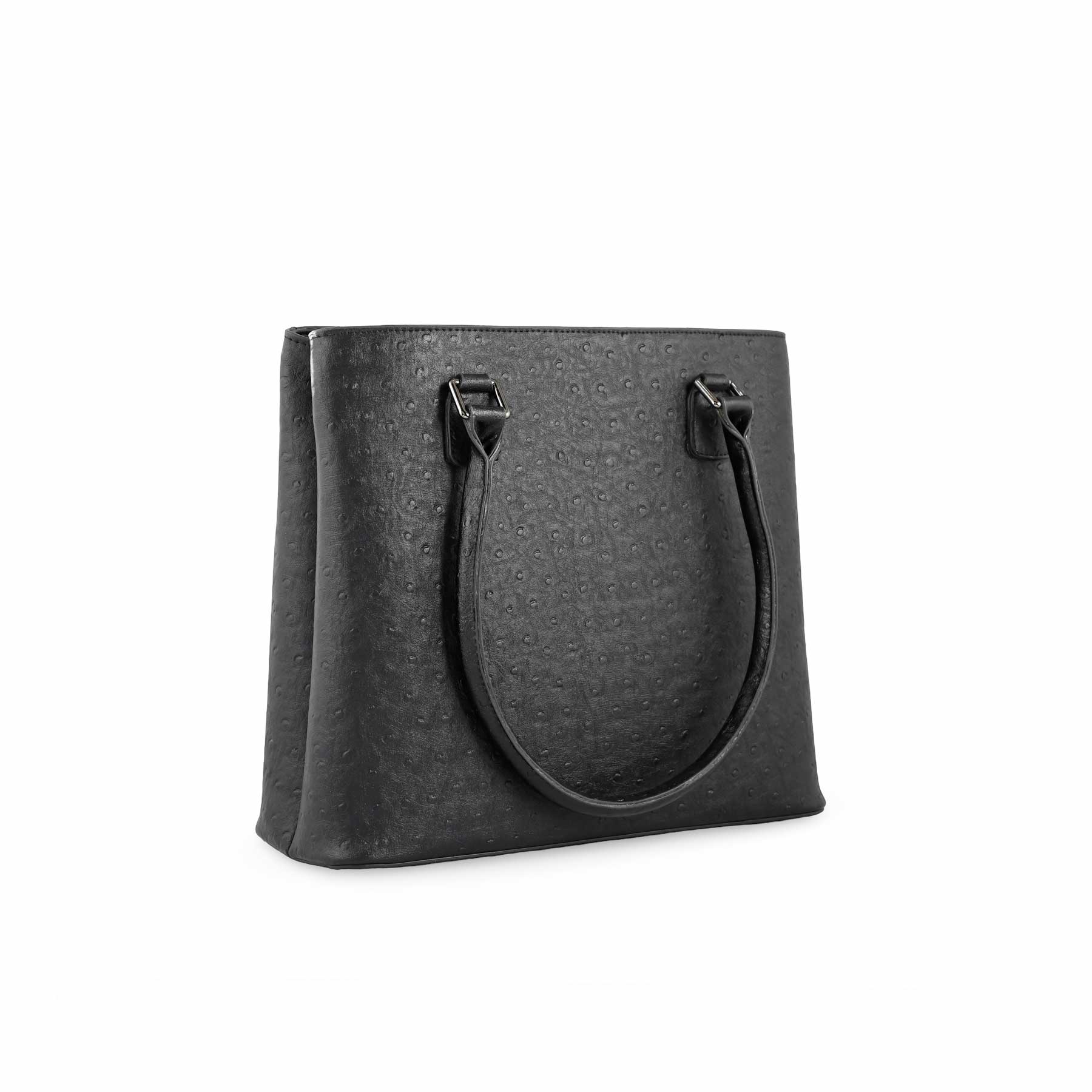 Black Casual Hand Bag P55667 - Image 2