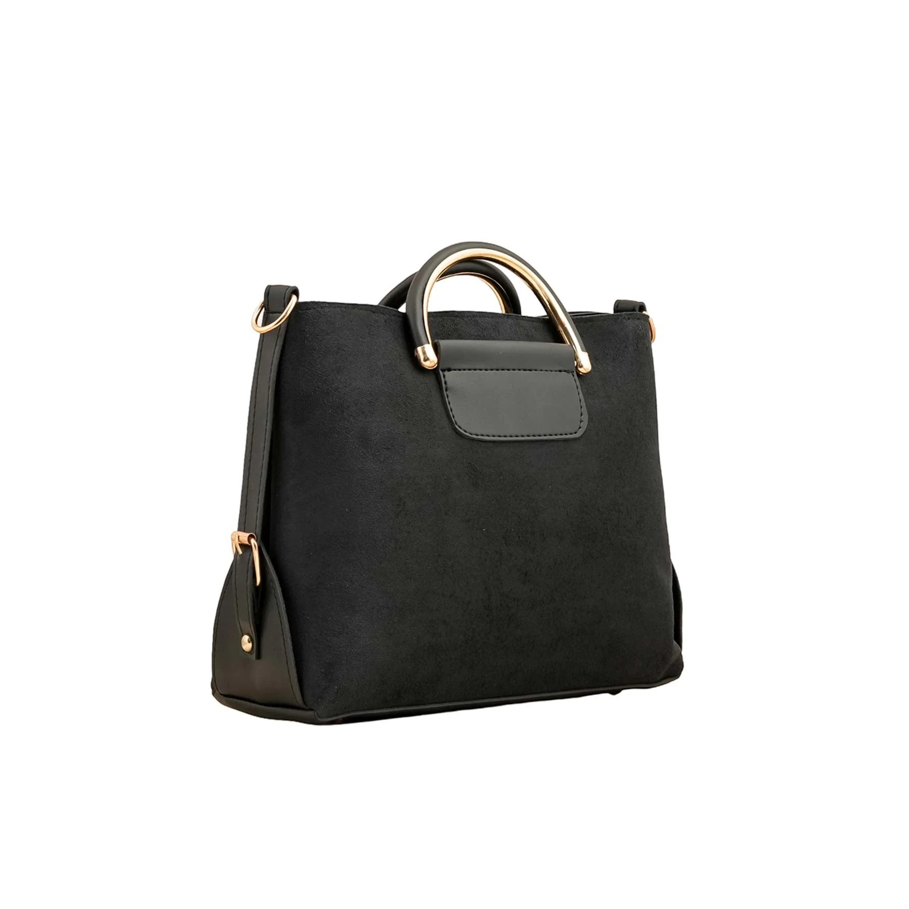 Black Casual Hand Bag P56211 - Image 2